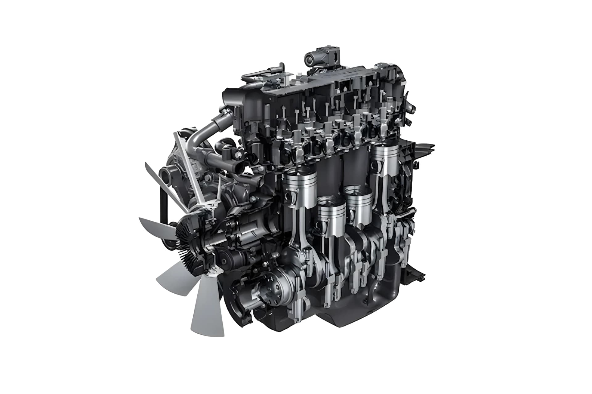 Eicher Skyline Pro 3009H Engine View