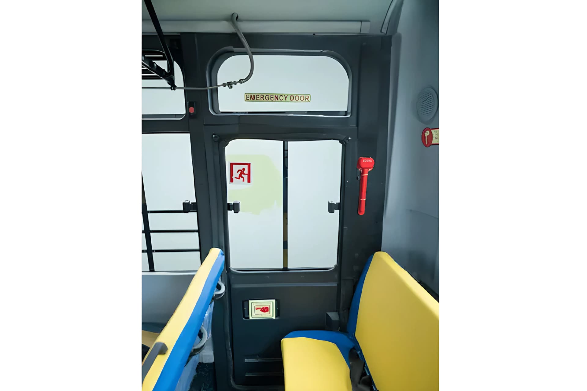 Eicher Skyline Pro Next 3011 School Bus Emergency Exit View
