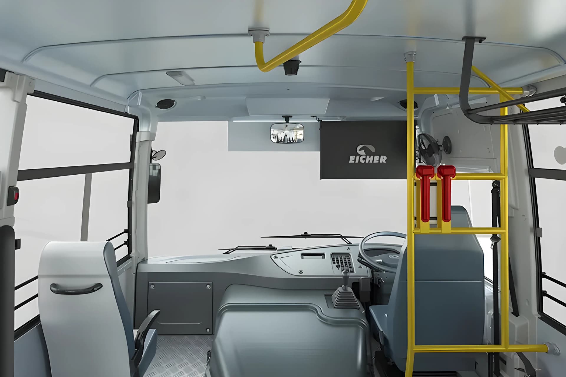 Eicher Skyline RP 2112M Bus Dashboard View