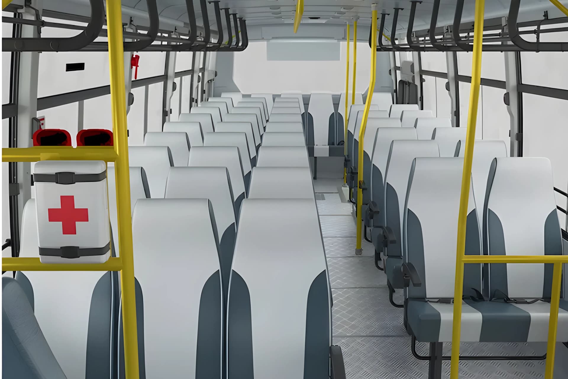 Eicher Skyline RP 2112M Bus Seating View