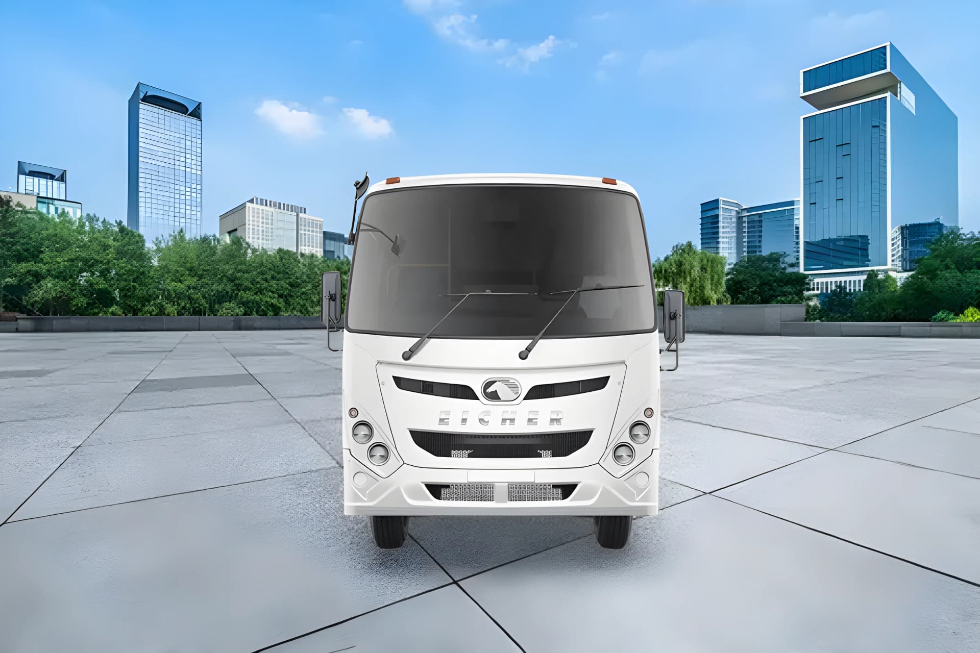 Eicher Starline 2065E Staff Front Side View