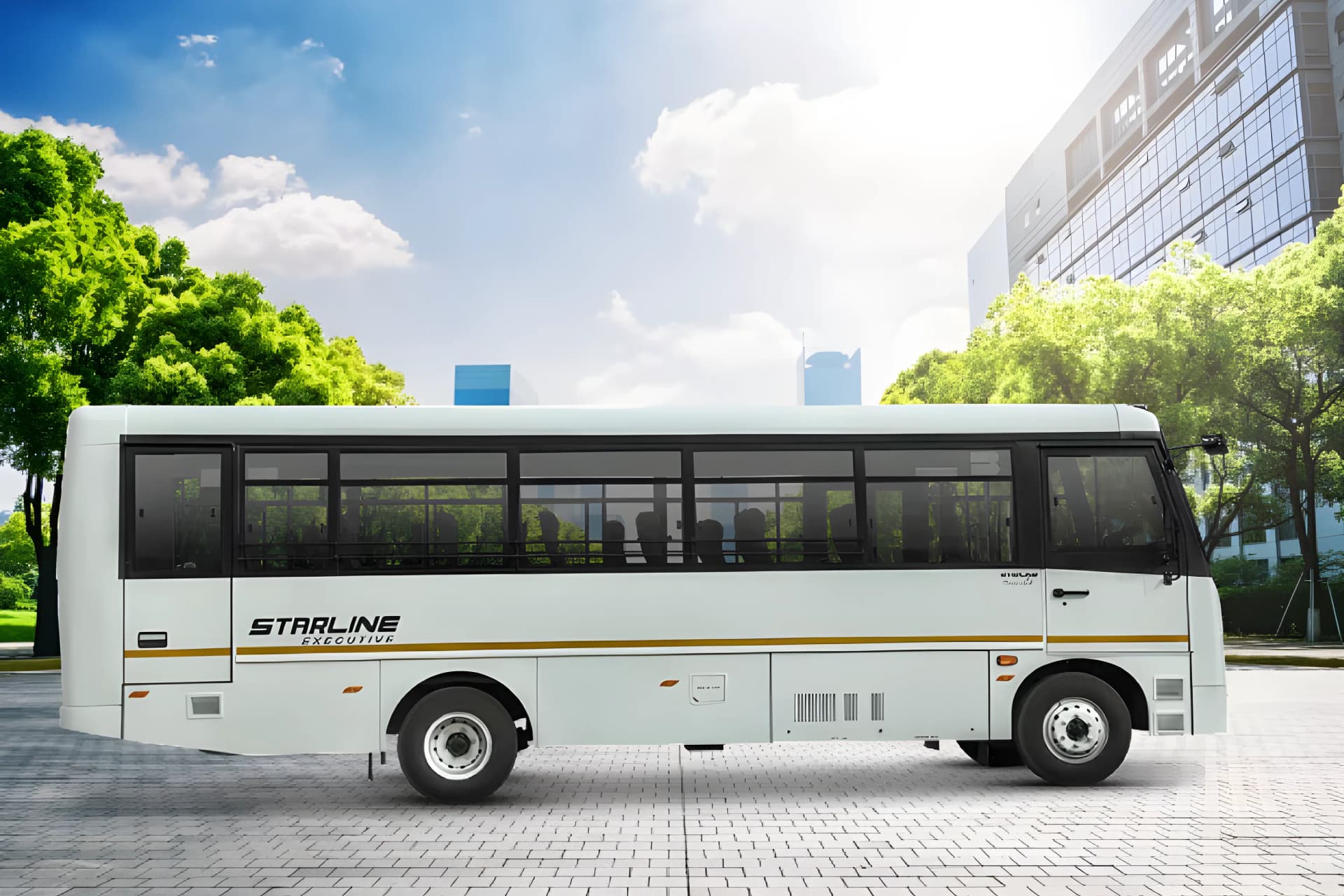 Eicher Starline 2075H Staff Right Side View