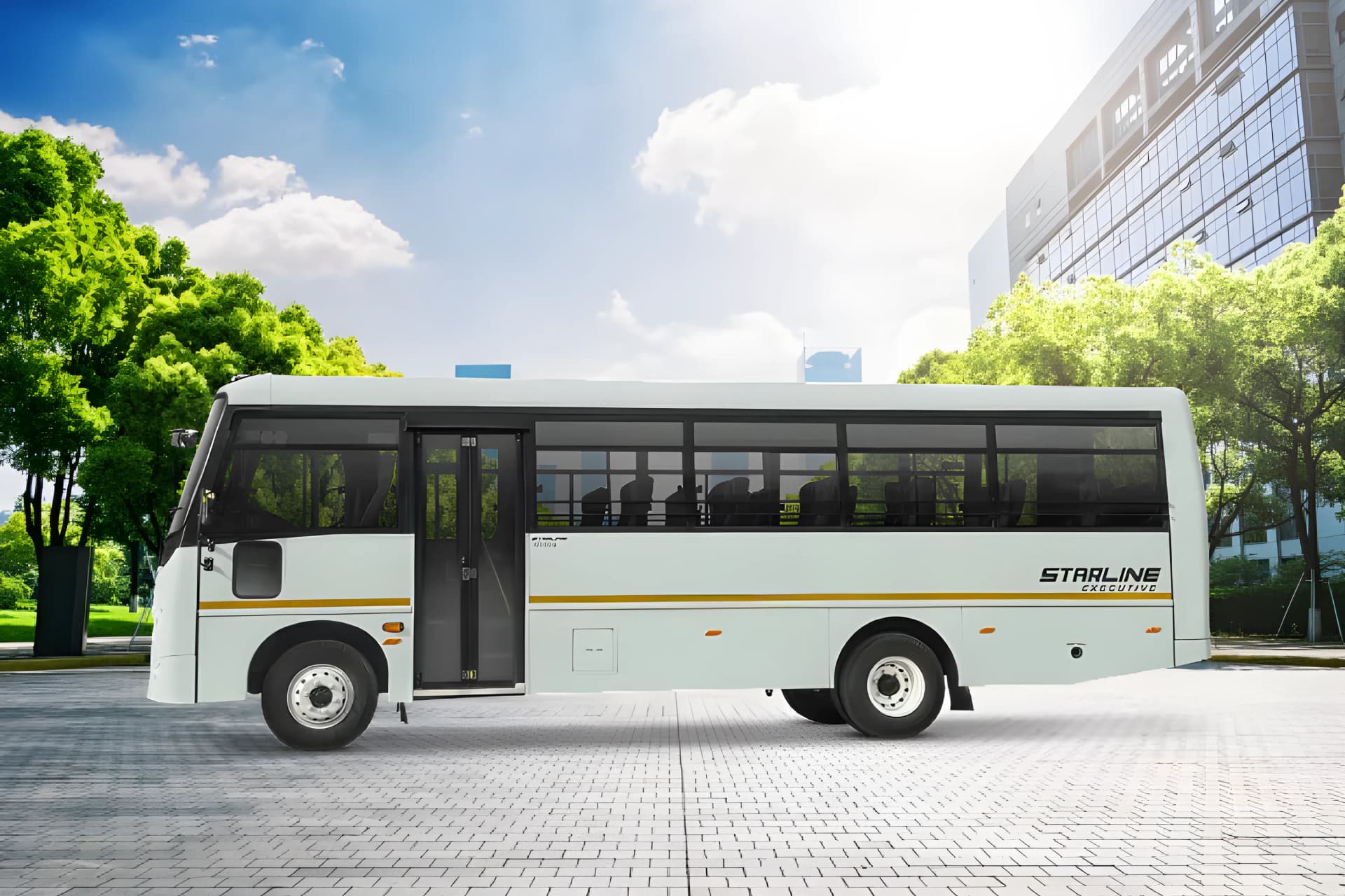 Eicher Starline 2075H Staff Left Side View