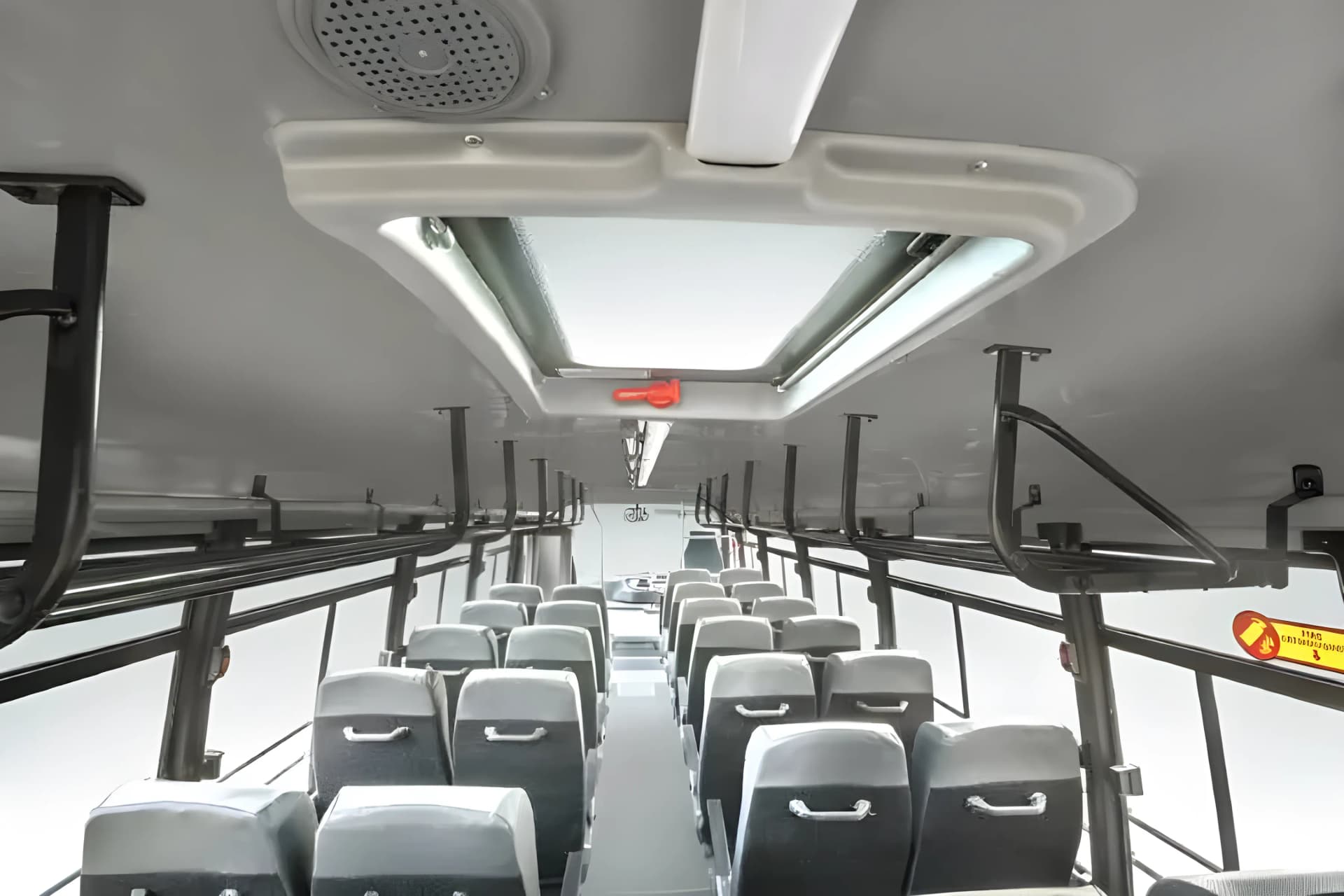 Eicher Starline 2090K Staff Overhead Rails View