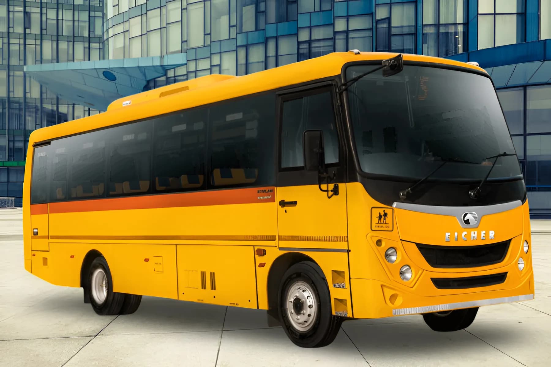 Eicher Starline Next 2075 G School Front Right View