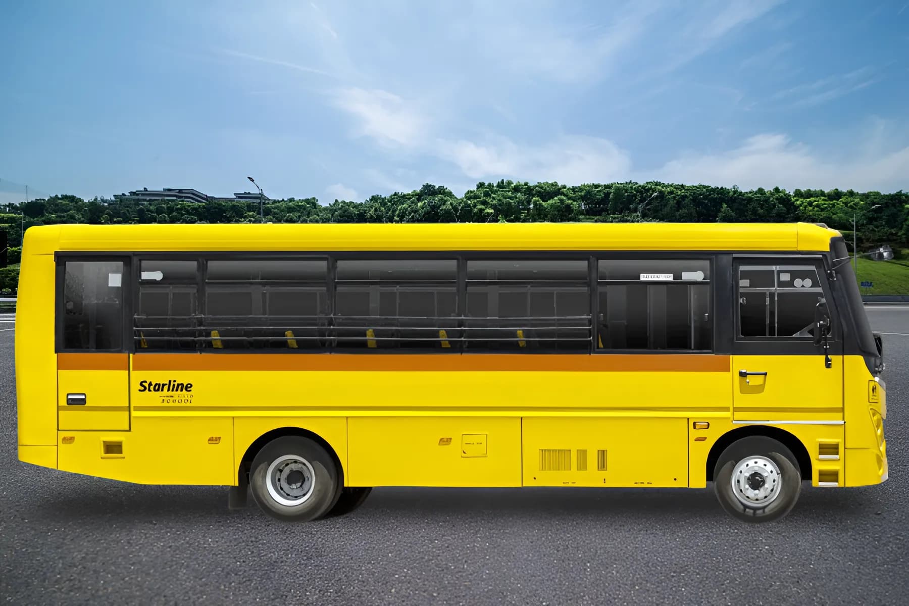 Eicher Starline Next 2075 H School Right Side View