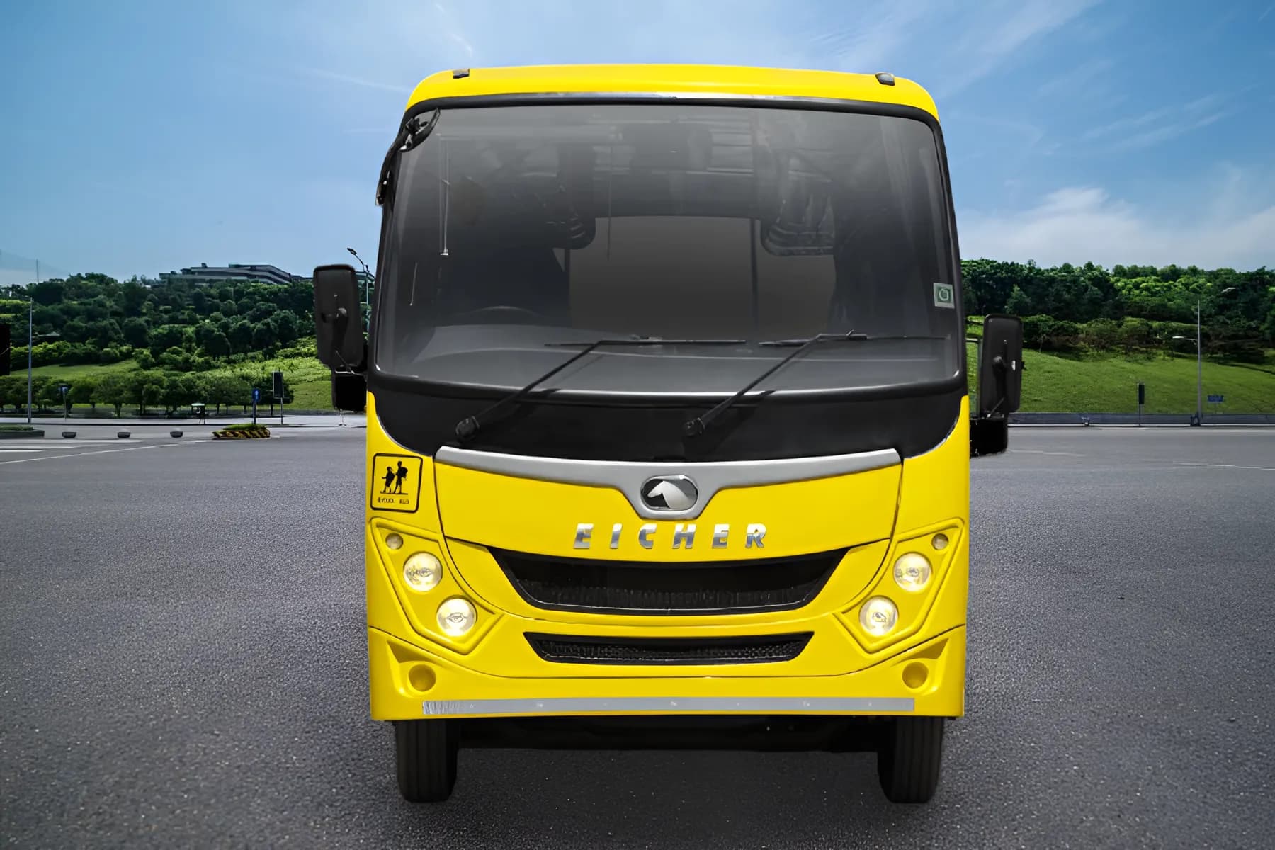 Eicher Starline Next 2075 H School Front Side View