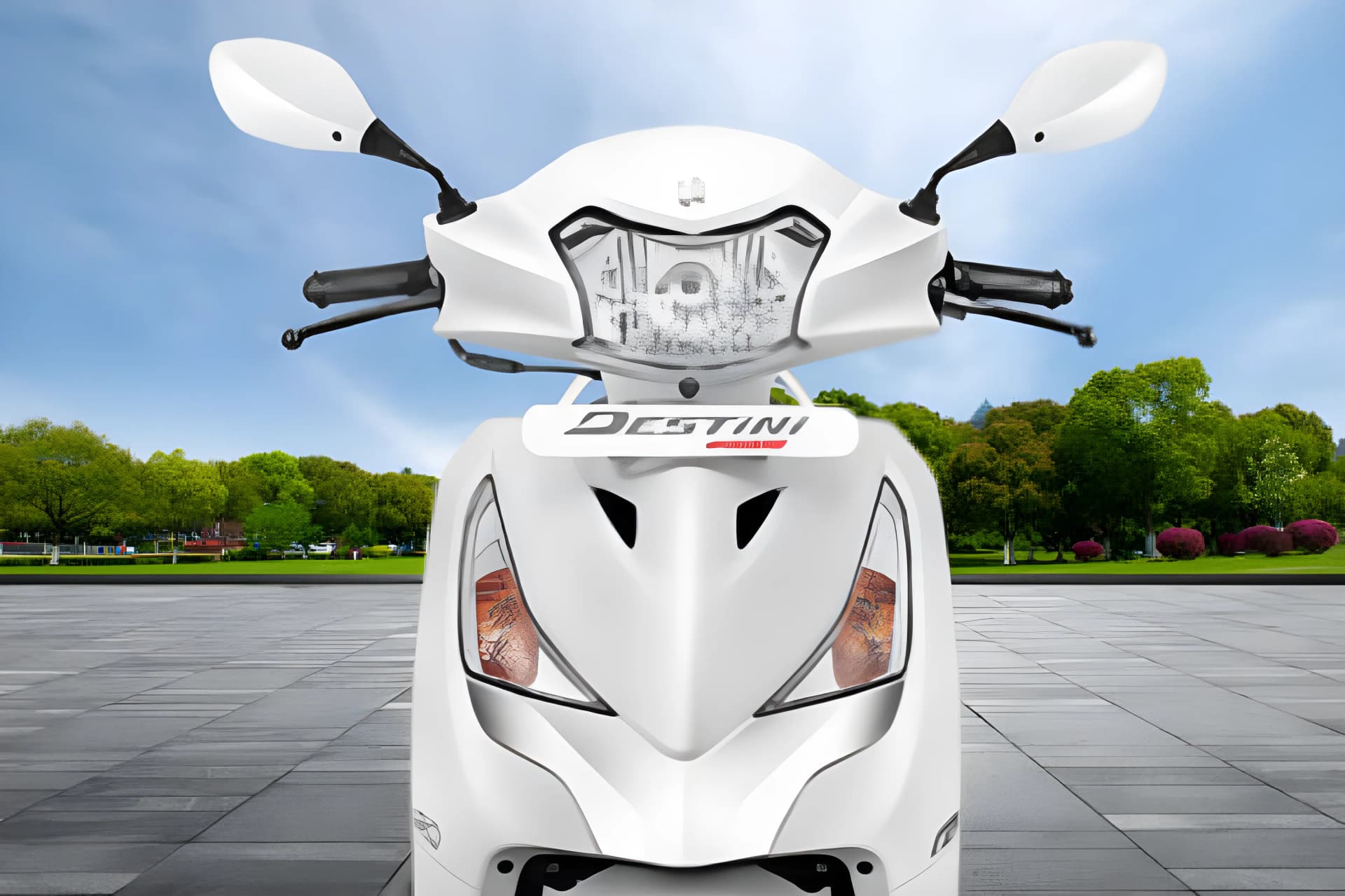 Hero Destini Prime Headlight View