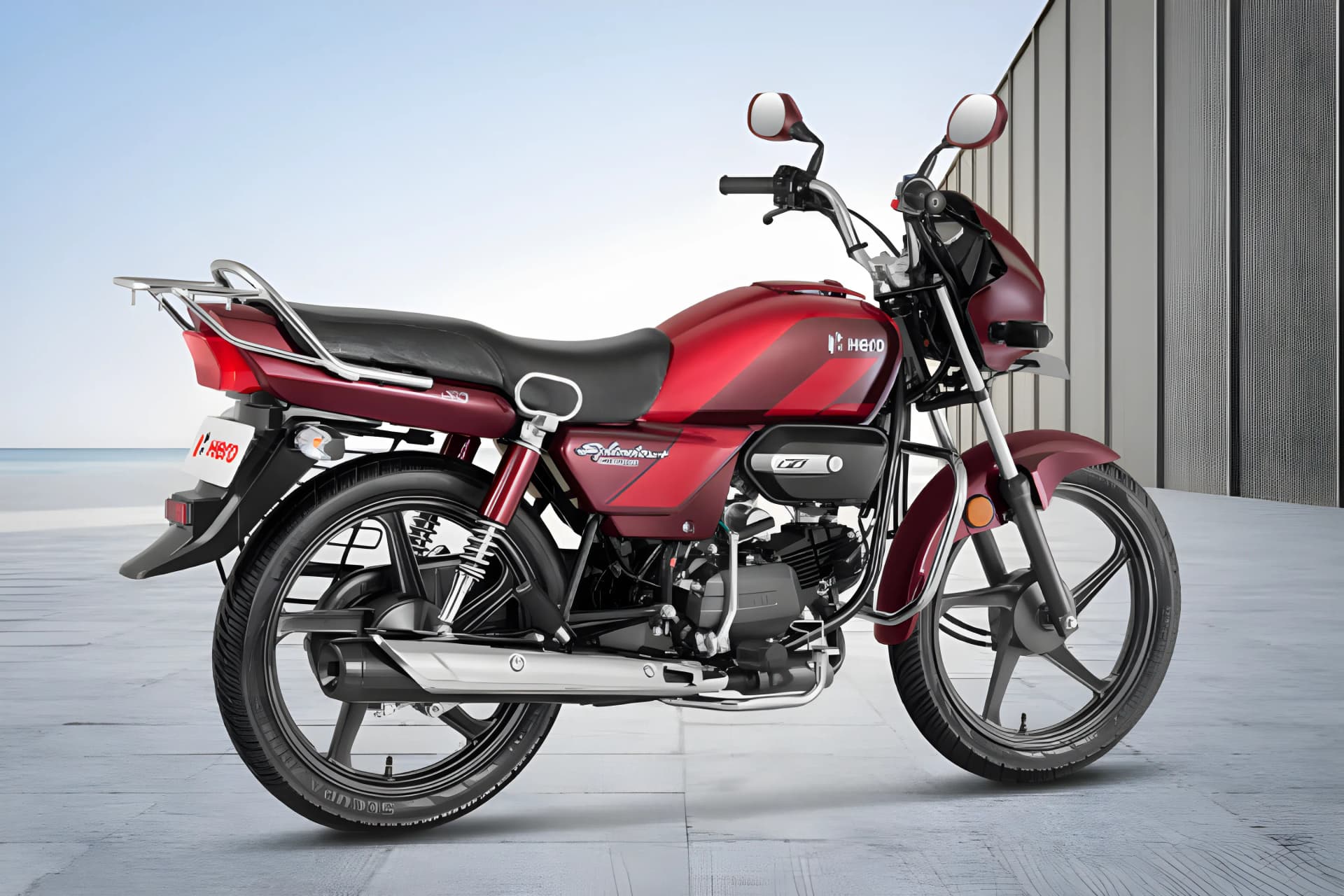 Hero Splendor Plus Xtec 2 Right Side View