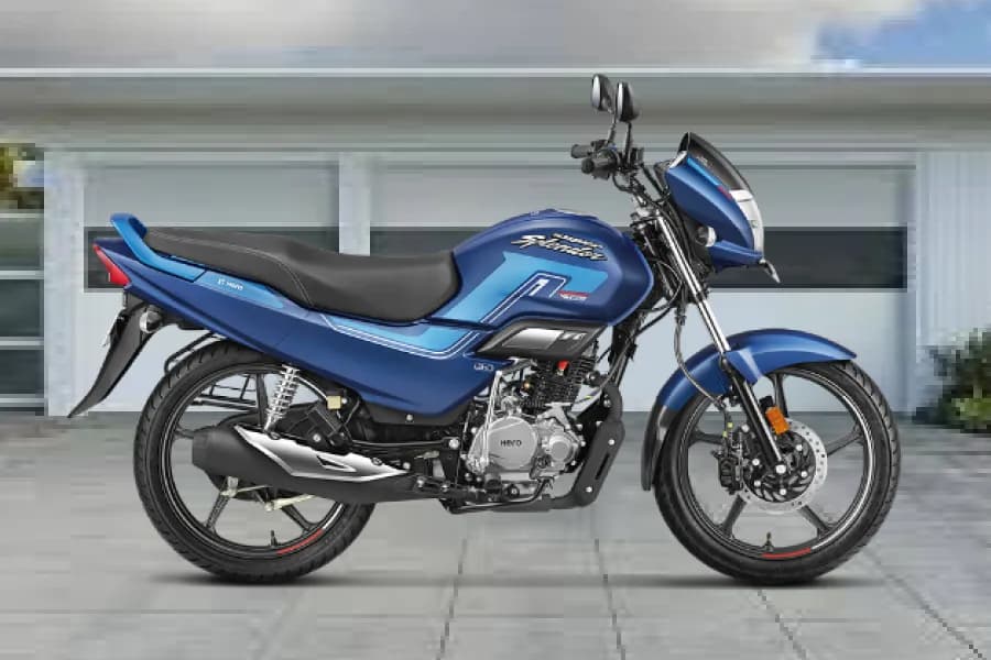 Hero Super Splendor Xtec Right Side View