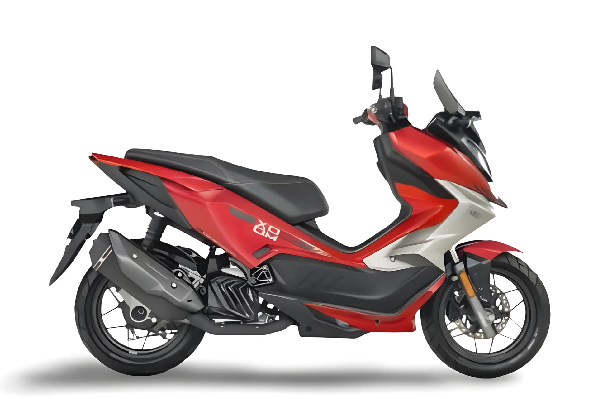 Hero Xoom 160 Canyon Red color