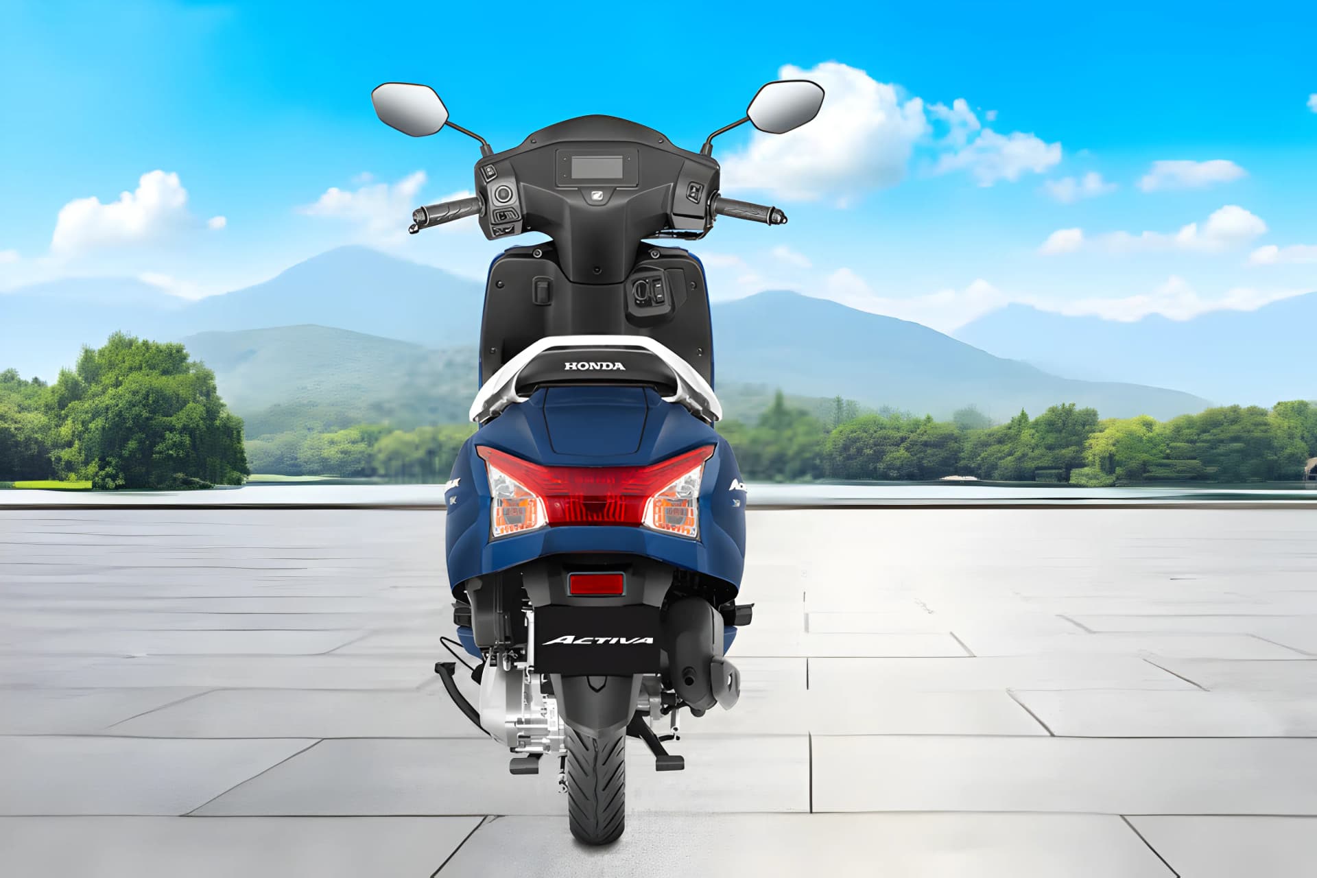 Honda Activa 110 Rear View