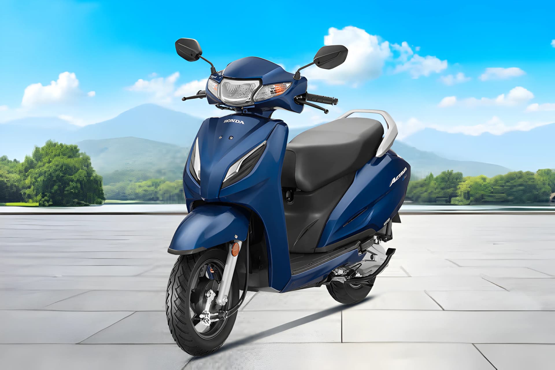 Honda Activa 110 Front Left Side View