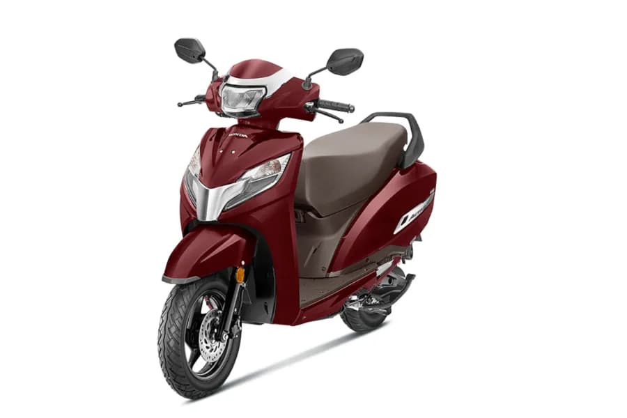 Honda Activa 125 Rebel Red Metallic color
