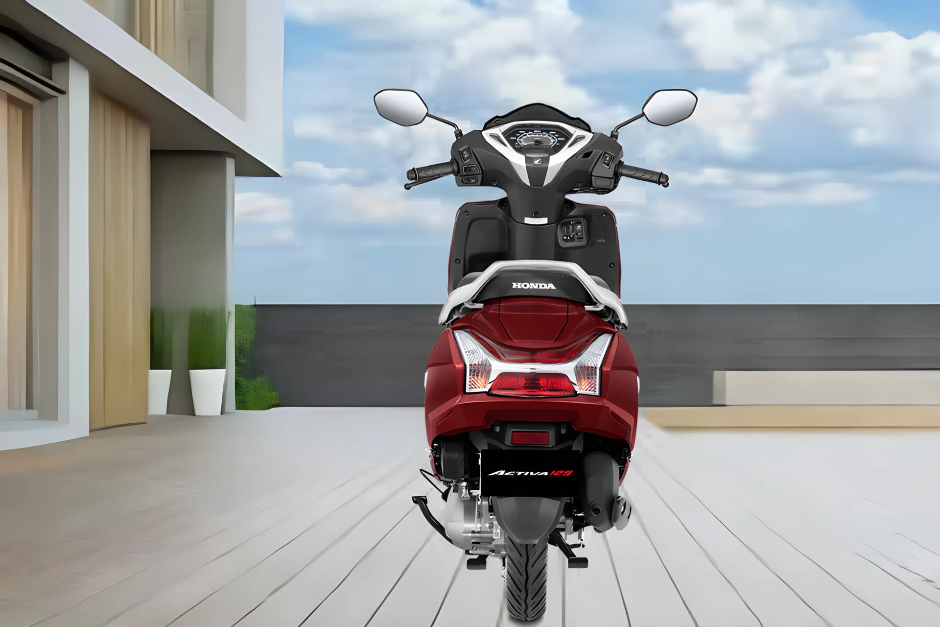 Honda Activa 125 Rear View