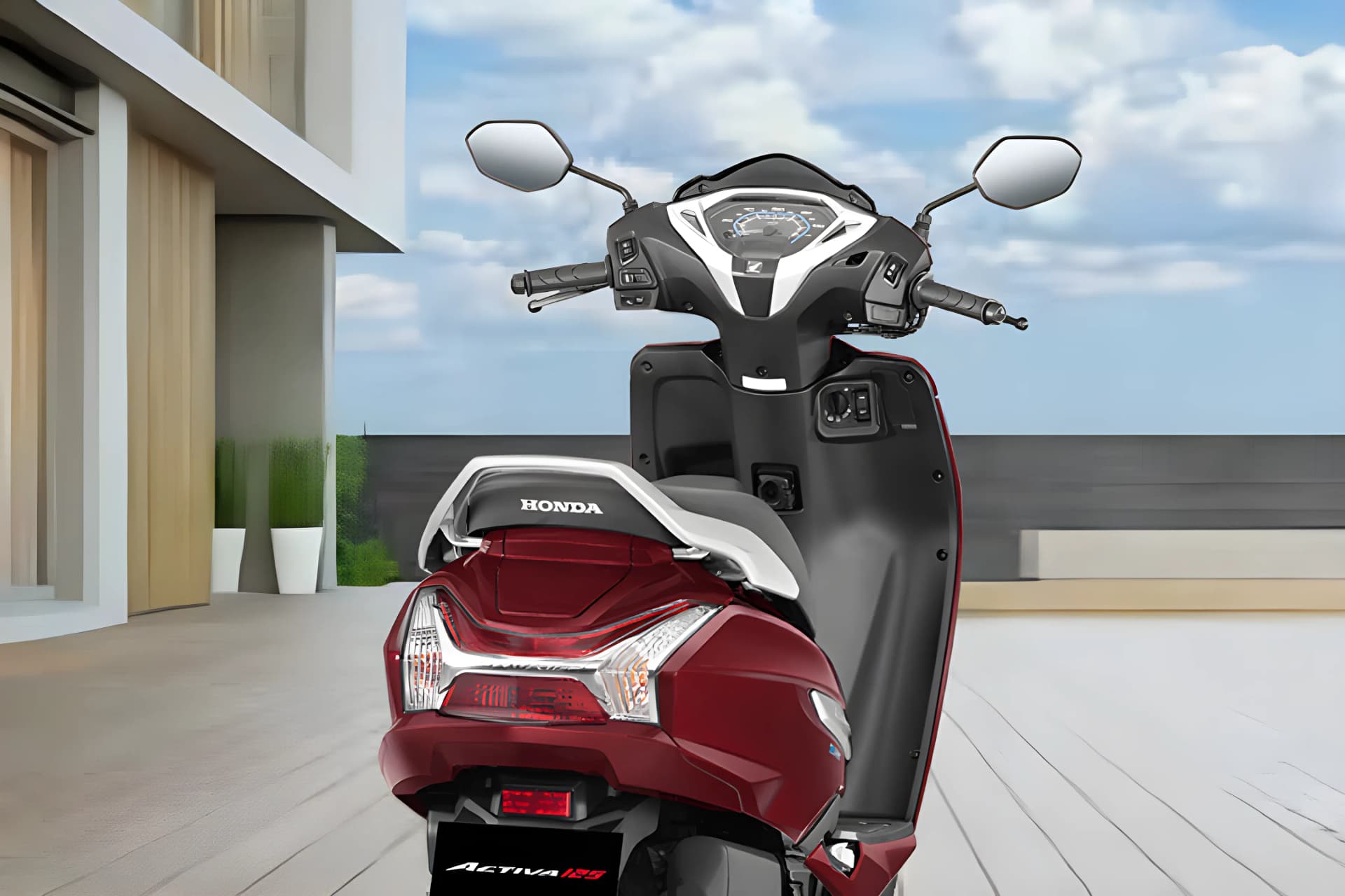 Honda Activa 125 Rear View