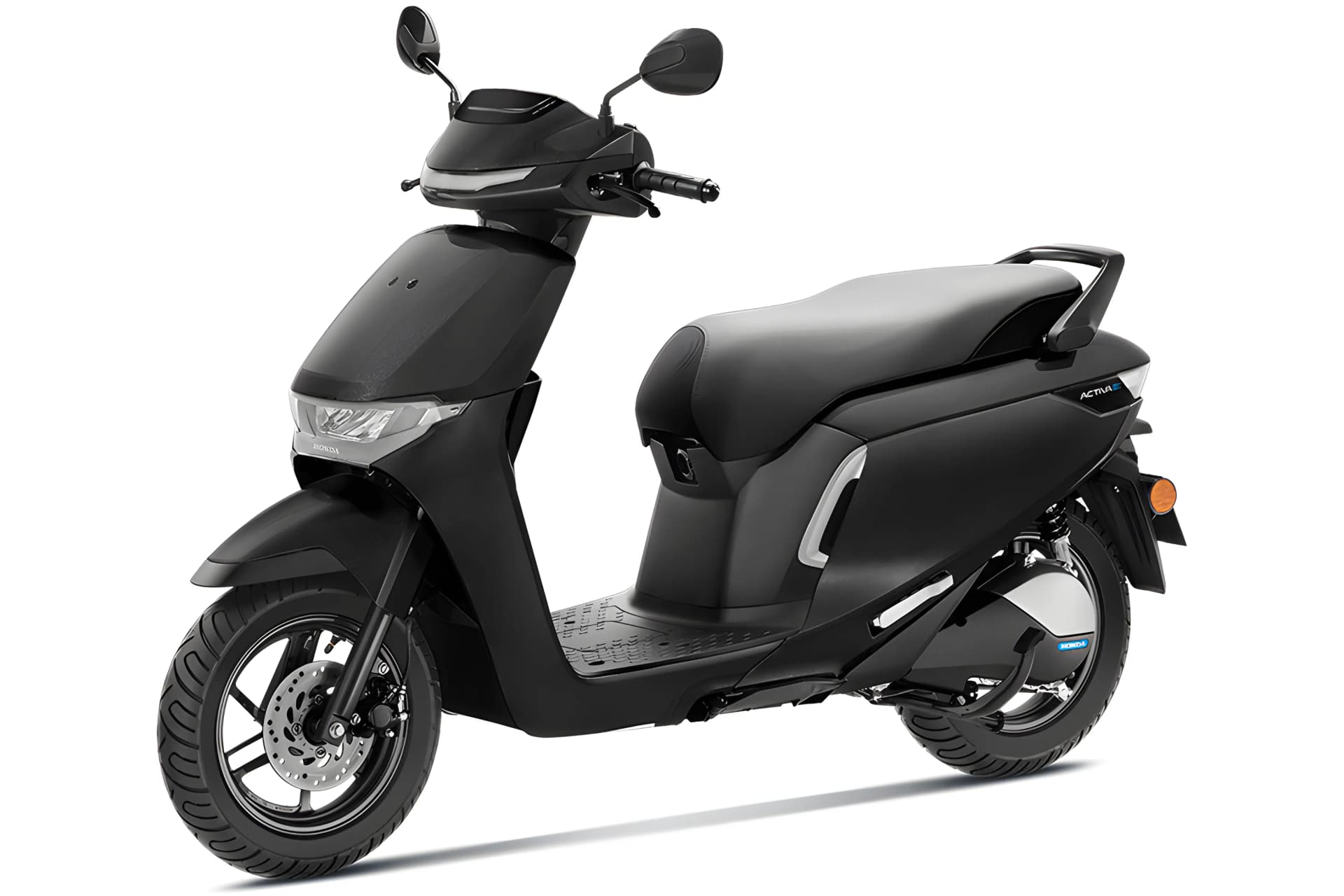 Honda Activa E Pearl Igneous Black color