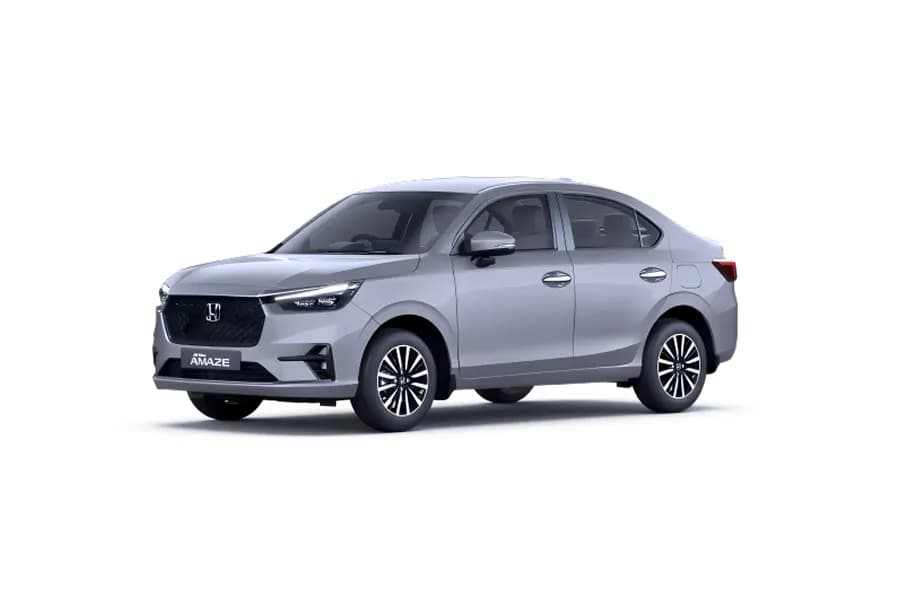 Honda Amaze Lunar Silver Metallic color