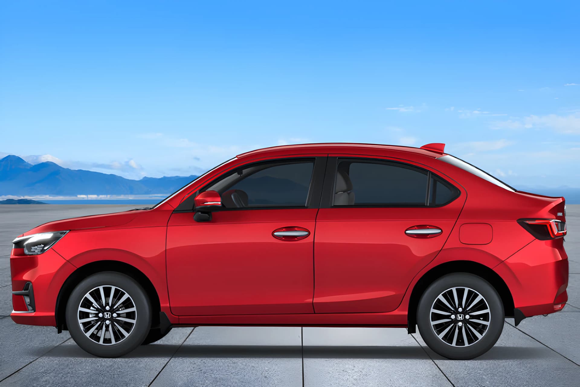 Honda Amaze Left Side View