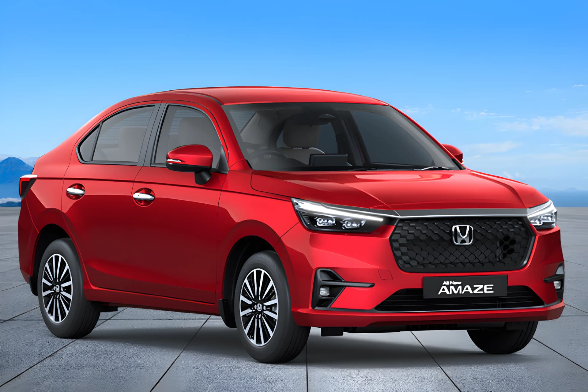 Honda Amaze Front Right View