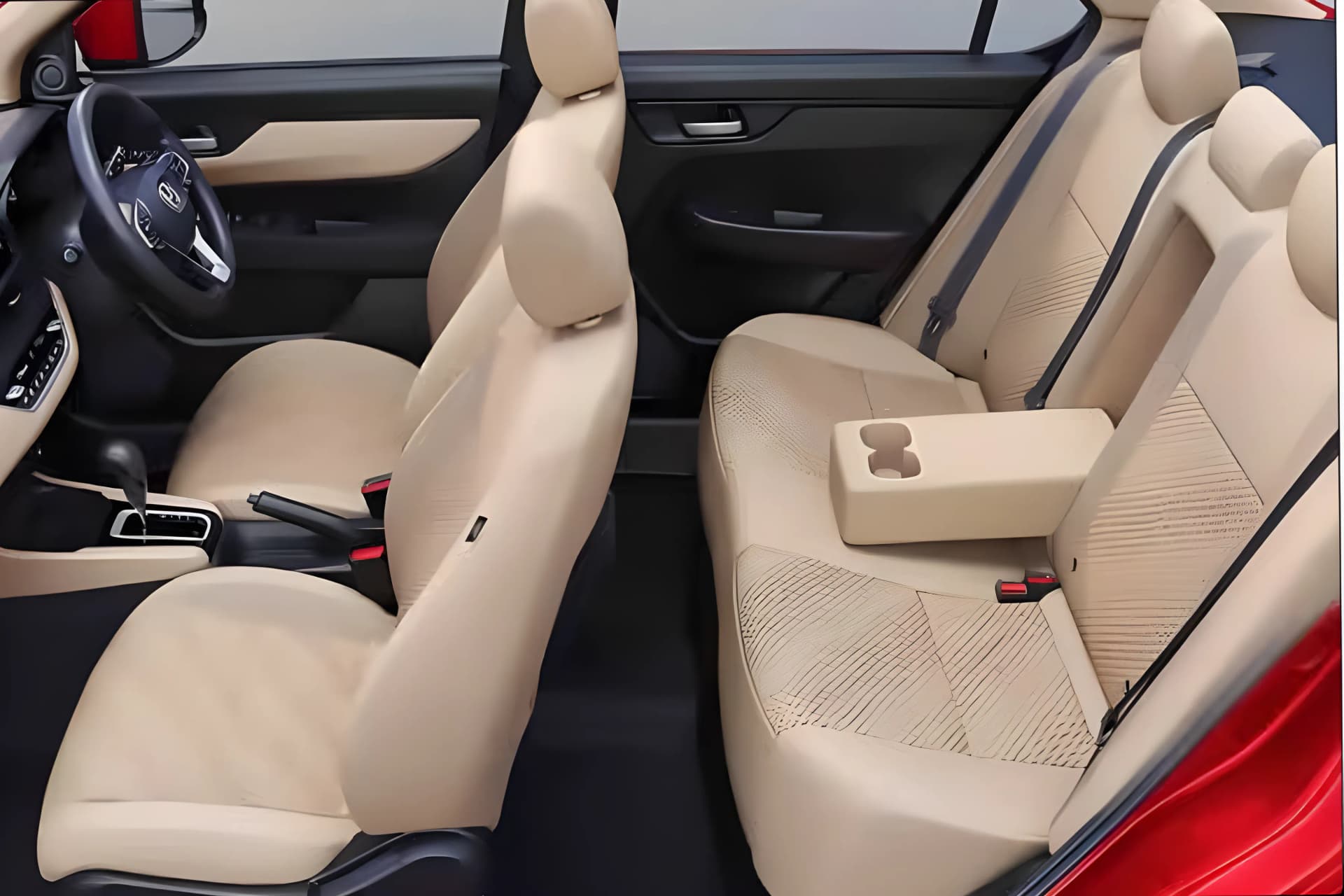 Honda Amaze Spacious Cabin View