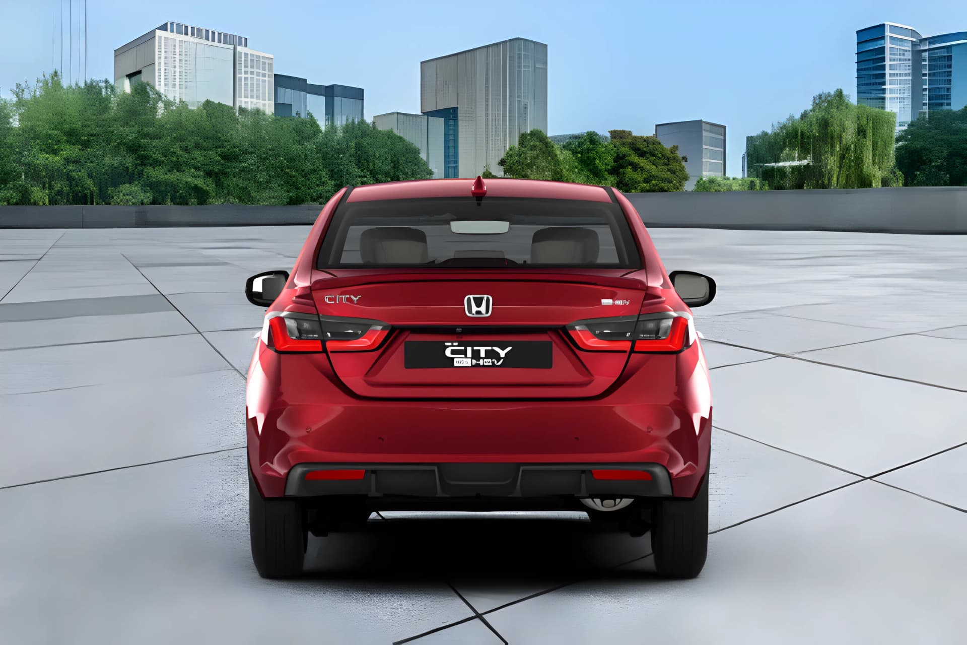 Honda City e:HEV Rear View