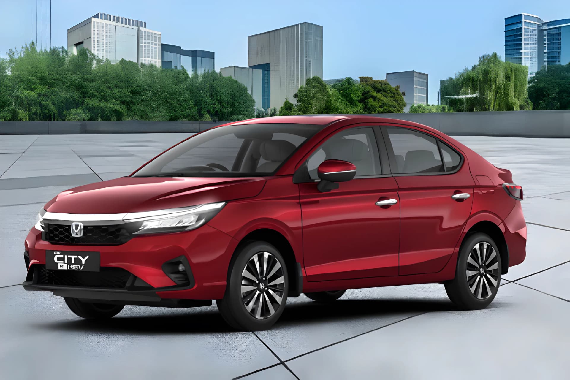 Honda City e:HEV Hybrid Front Left Side View