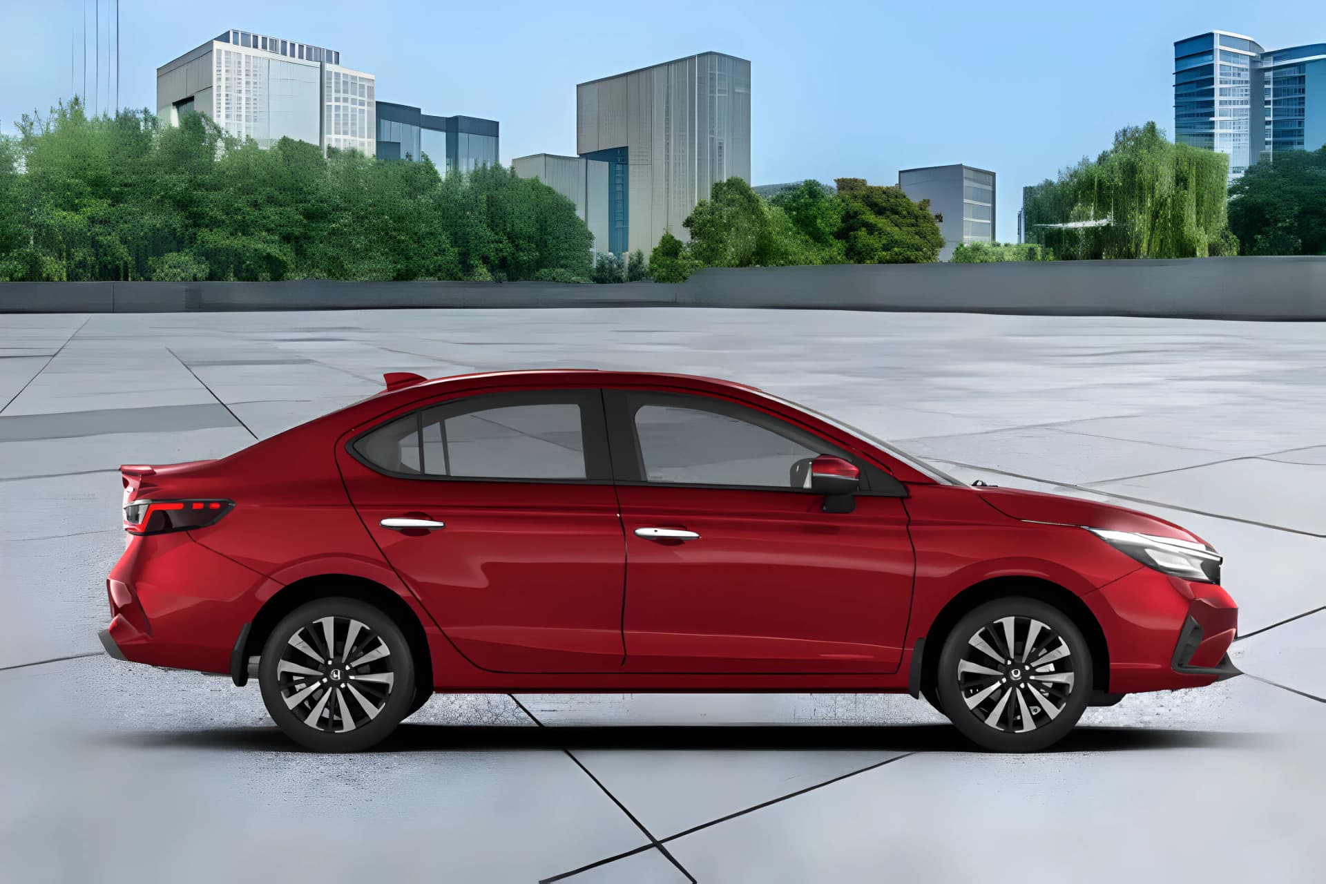 Honda City e:HEV Hybrid Right Side View