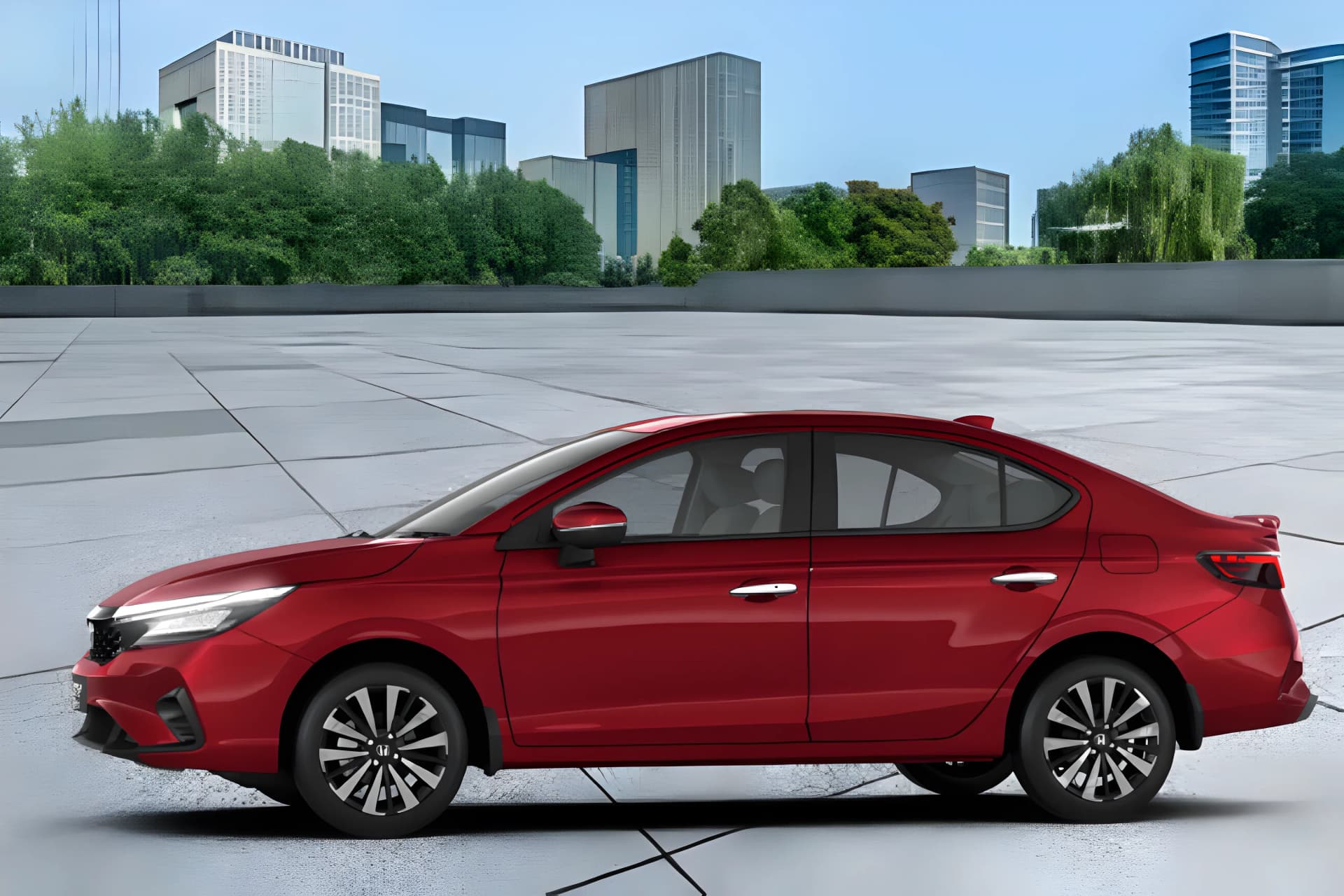 Honda City e:HEV Hybrid Left Side View
