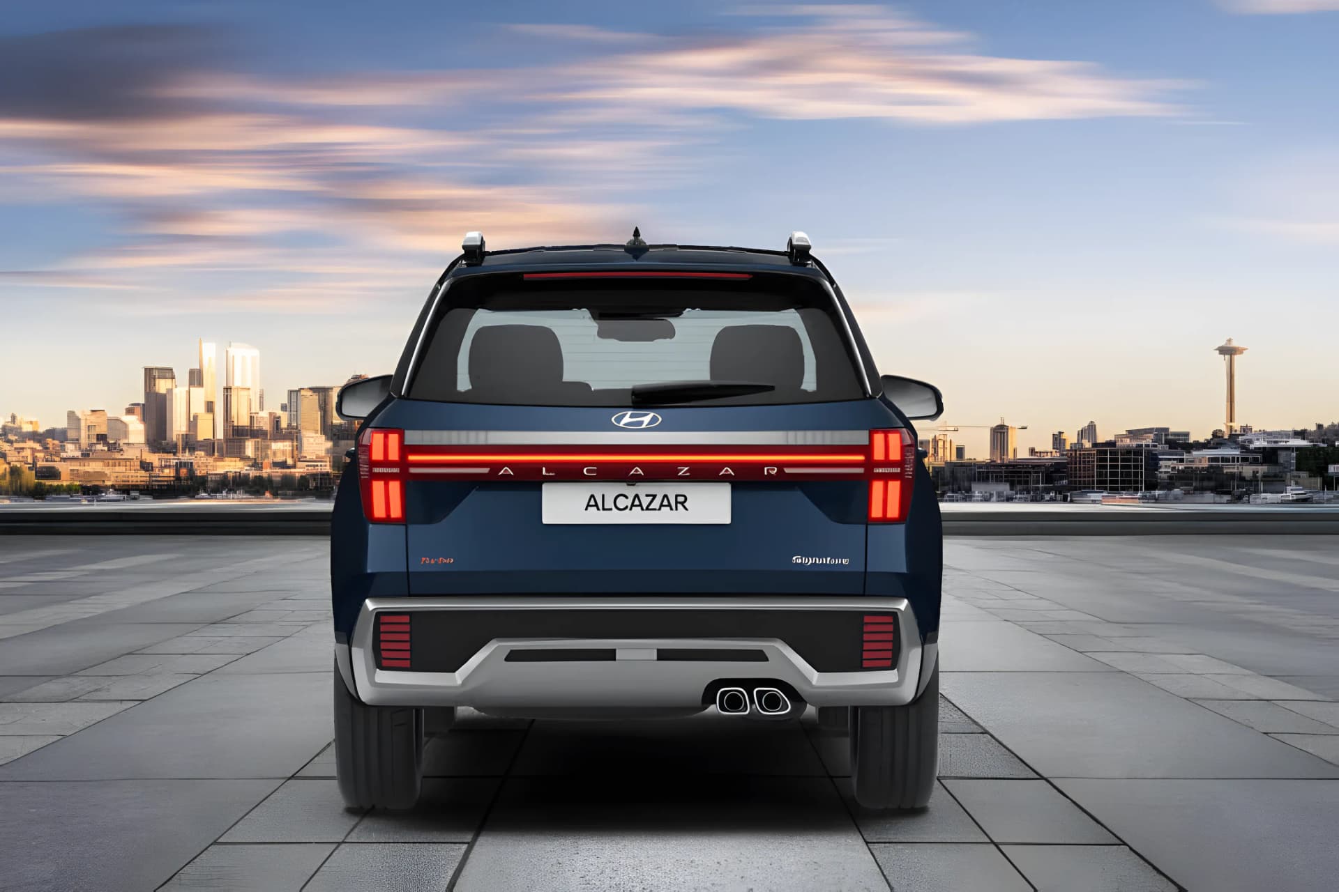 Hyundai Alcazar Rear View