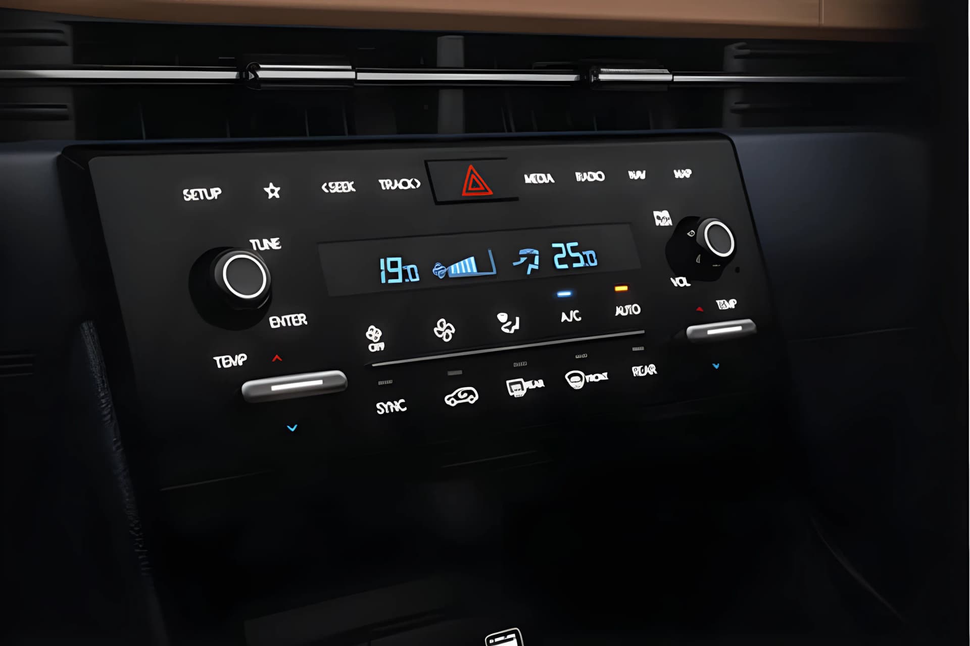 Hyundai Alcazar Dual Zone Automatic Temperature Control View