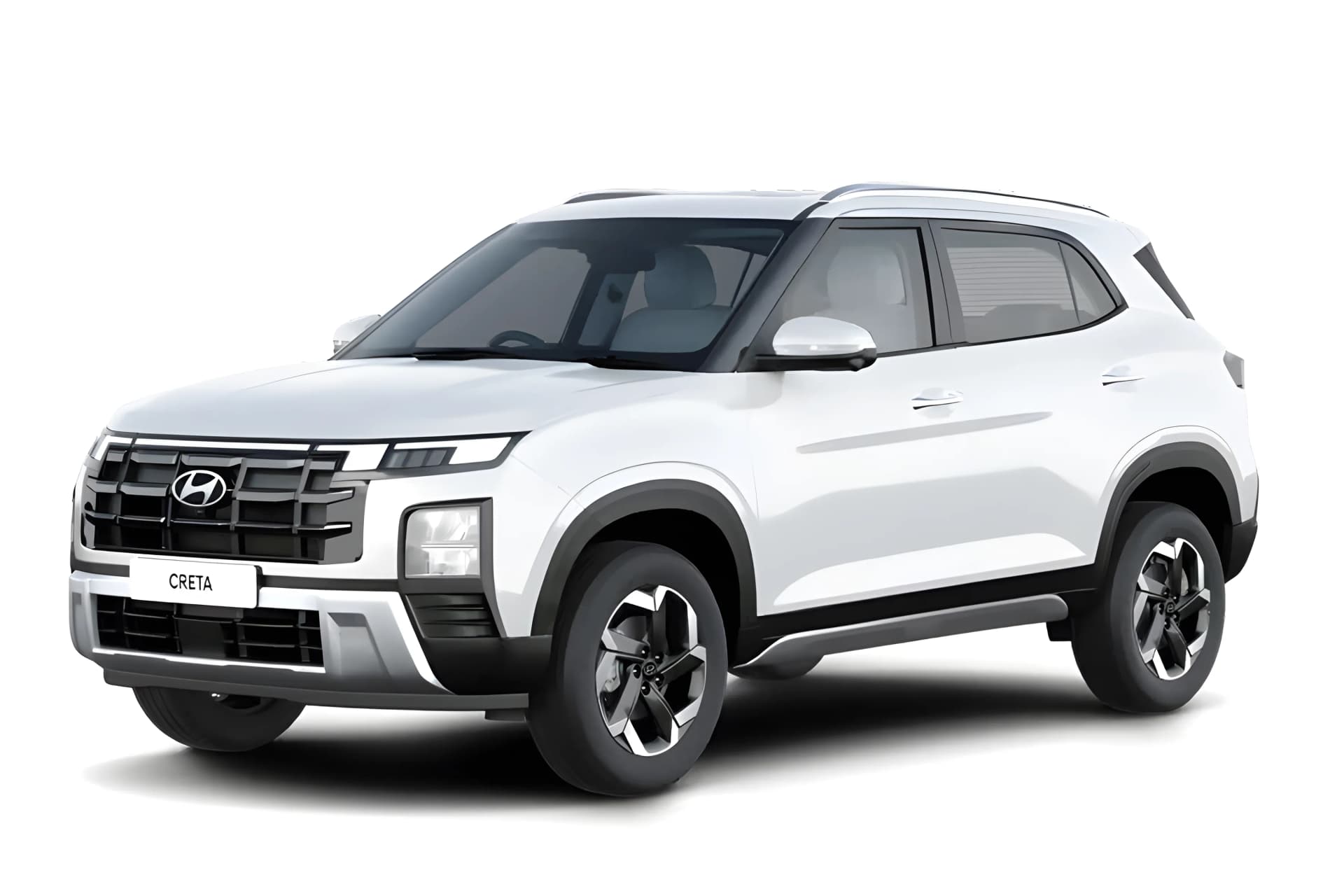 Hyundai Creta Atlas White color