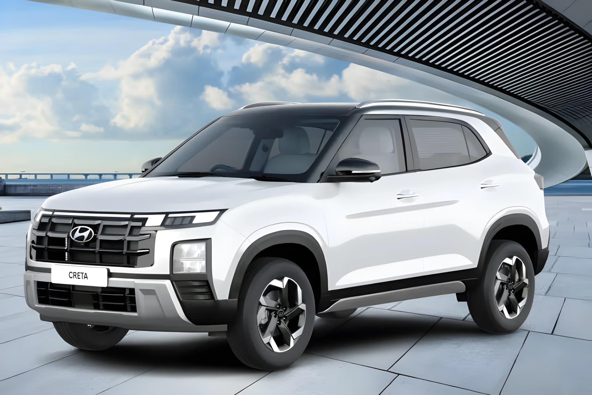 Hyundai Creta Front Left View