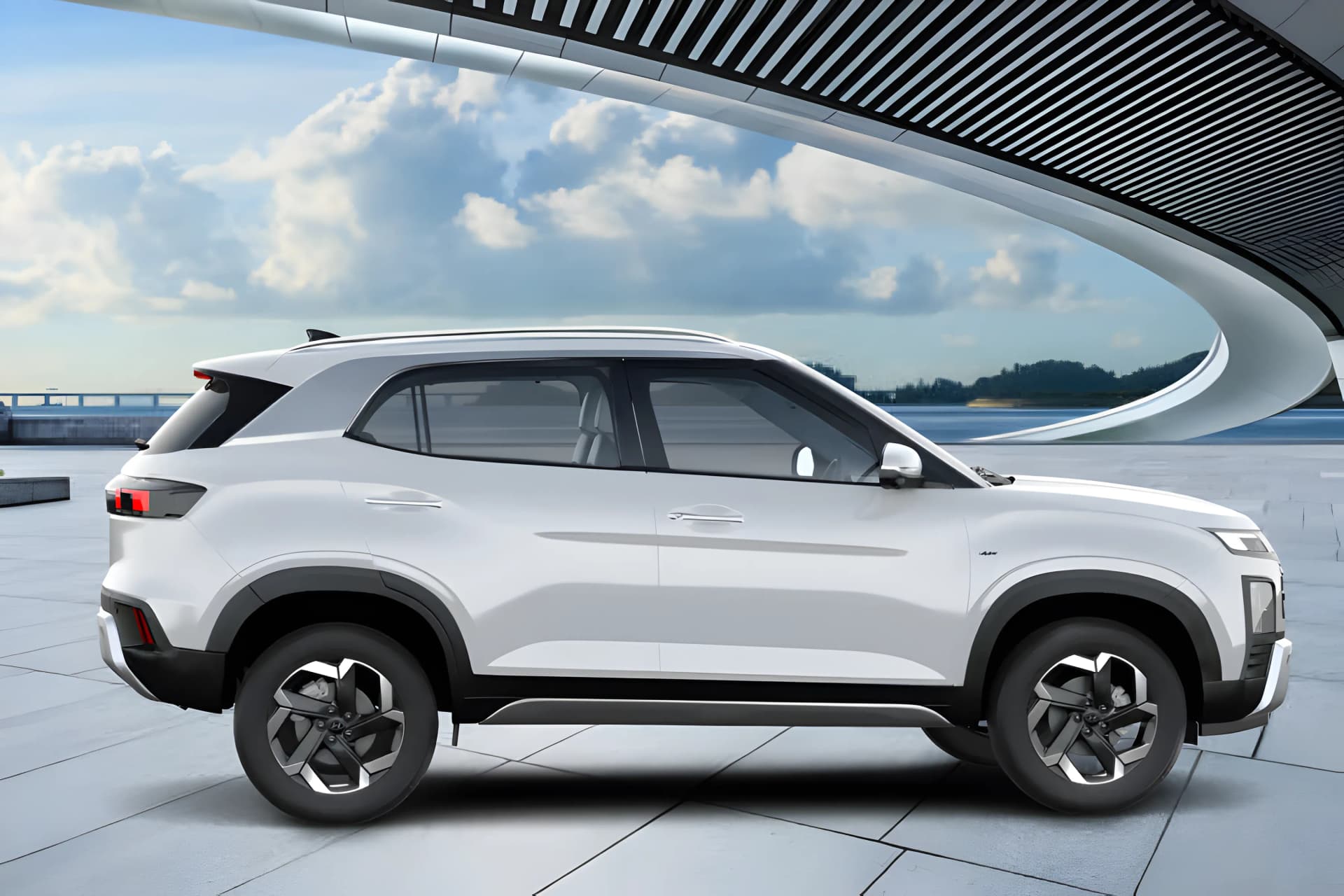 Hyundai Creta Left Side View