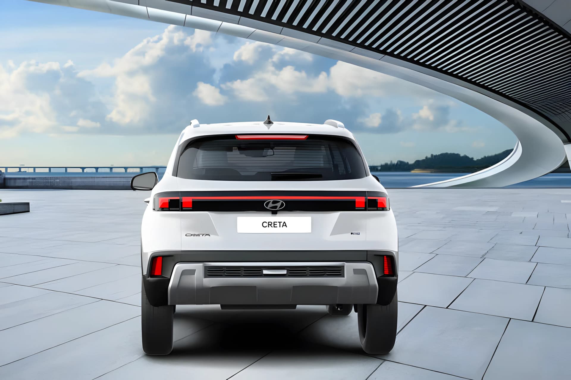 Hyundai Creta Rear View