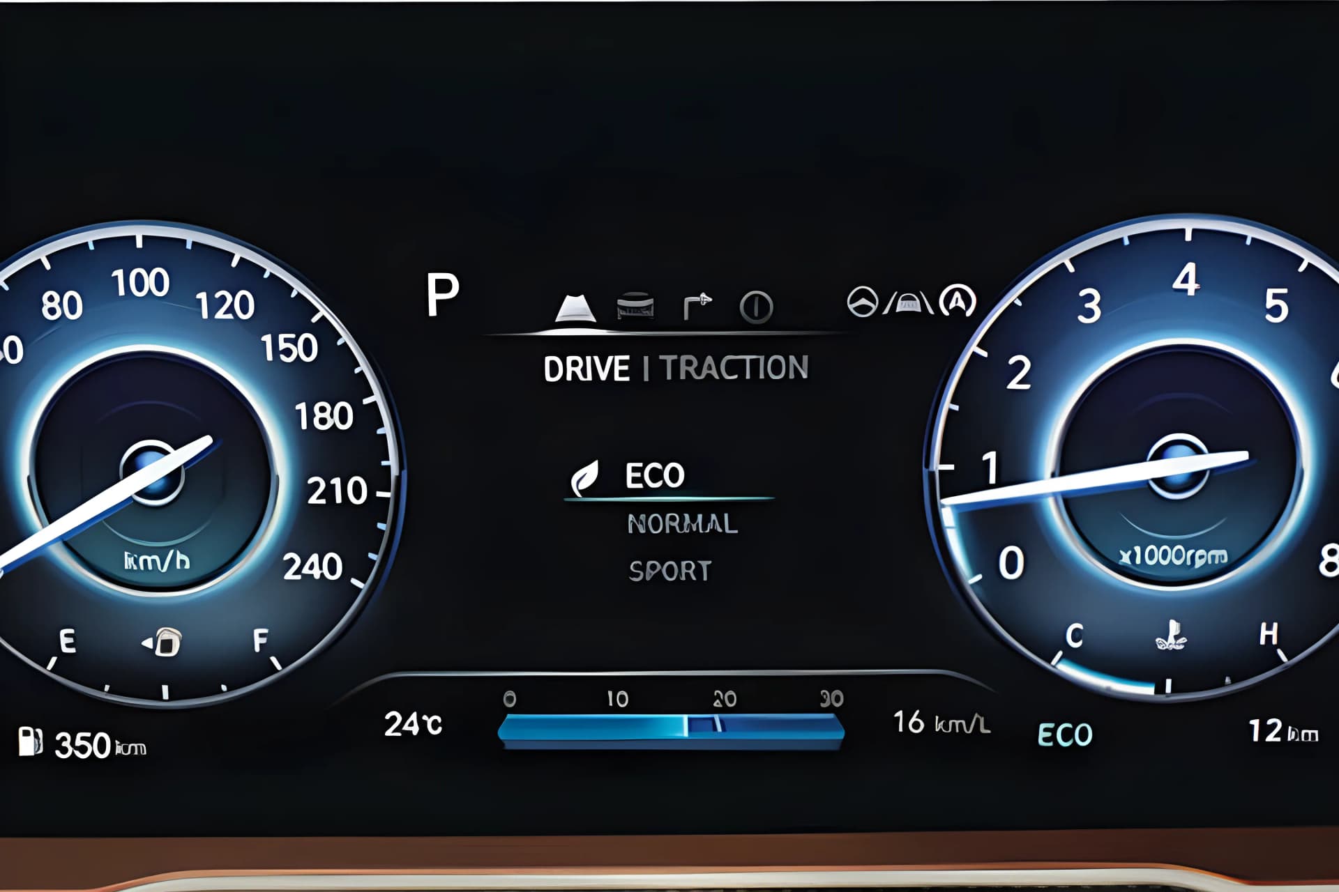 Hyundai Creta ECO Drive Mode View