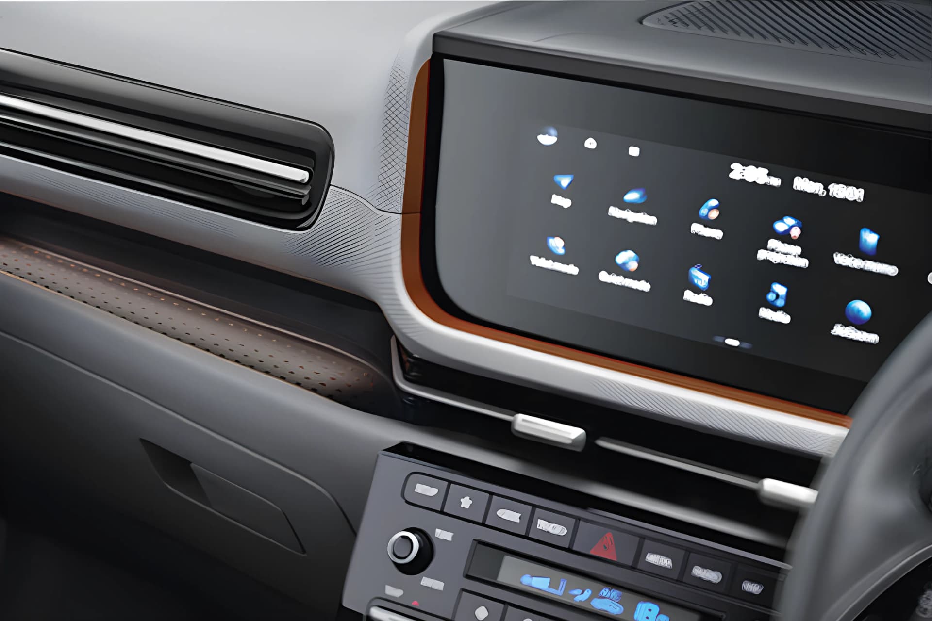 Hyundai Creta Dashboard & Infotainment System View