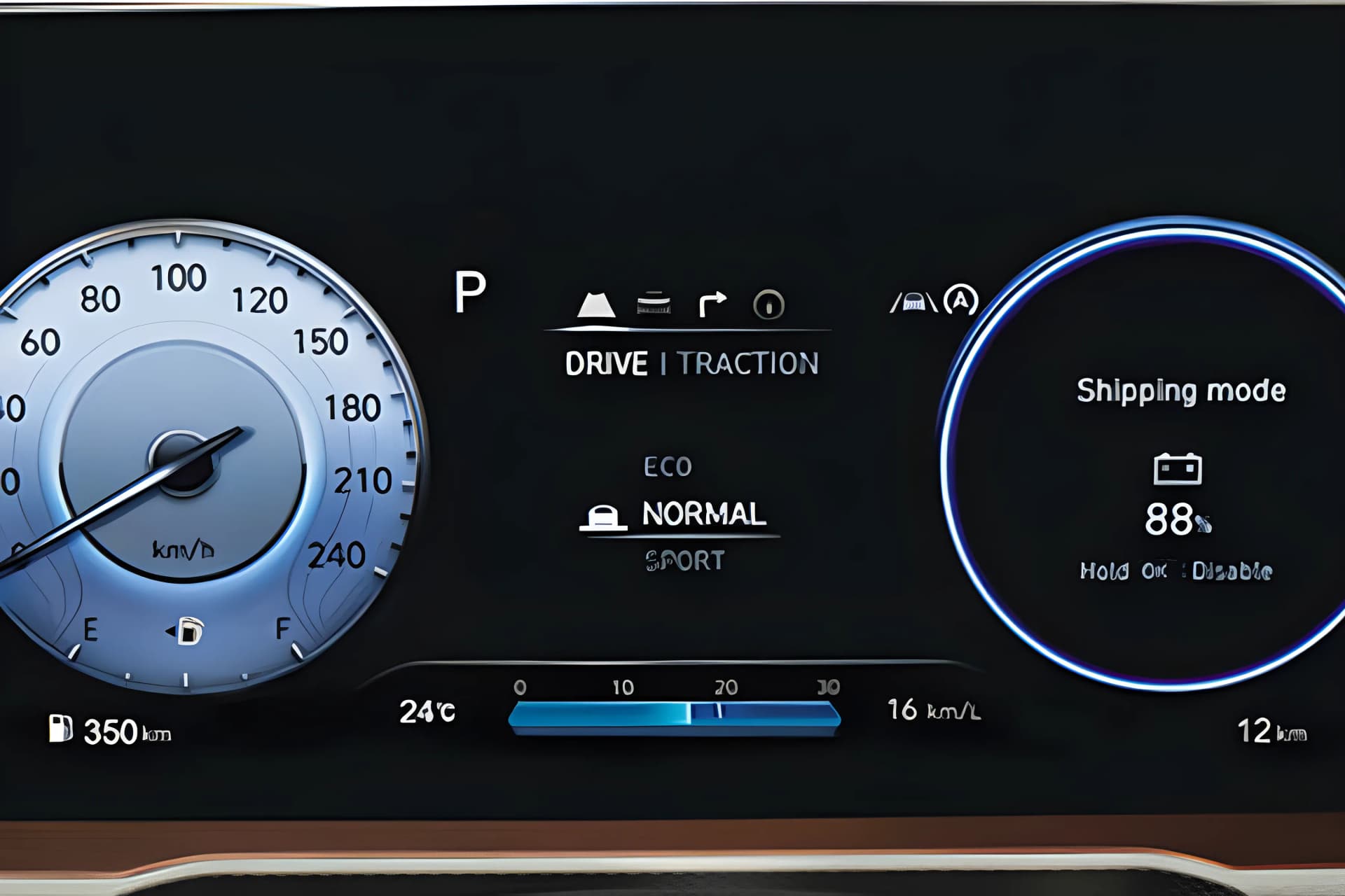 Hyundai Creta Normal Drive Mode View