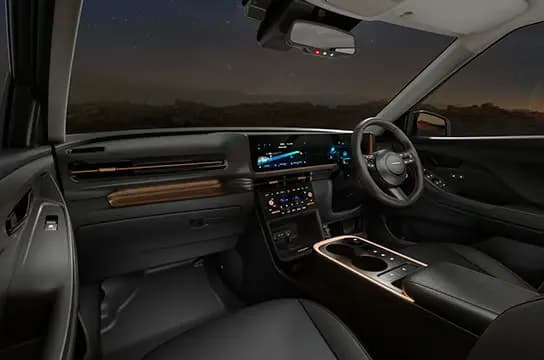 Hyundai Creta EV Steering View