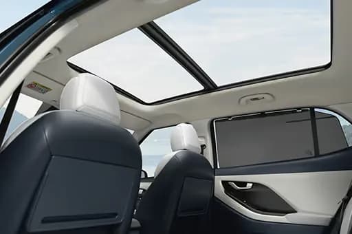 Hyundai Creta EV Inside Sunroof View