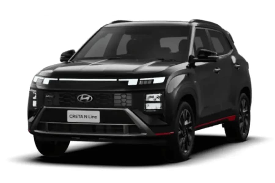 Hyundai Creta N Line Titanium Black color
