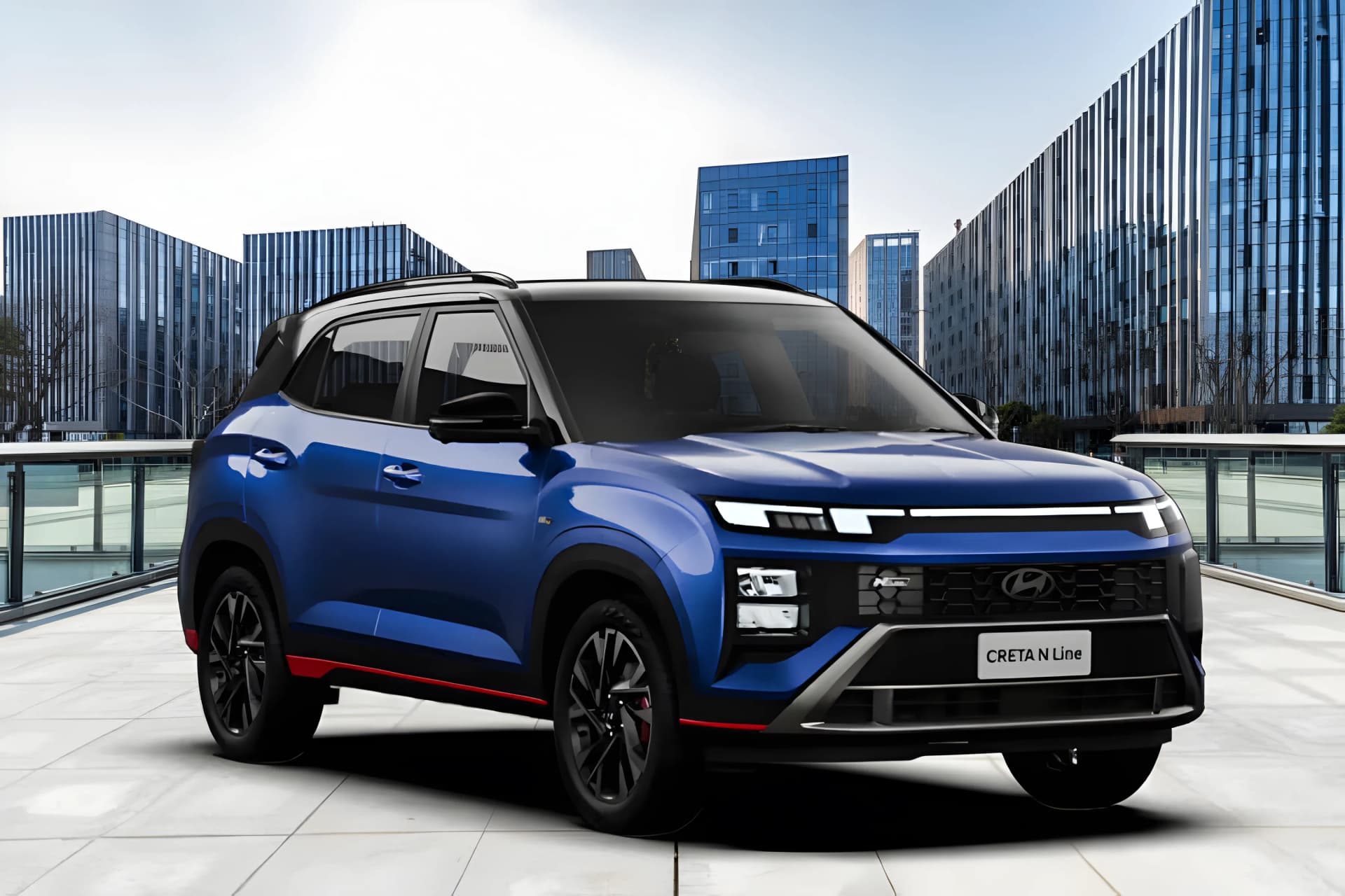 Hyundai Creta N Line Front Right View