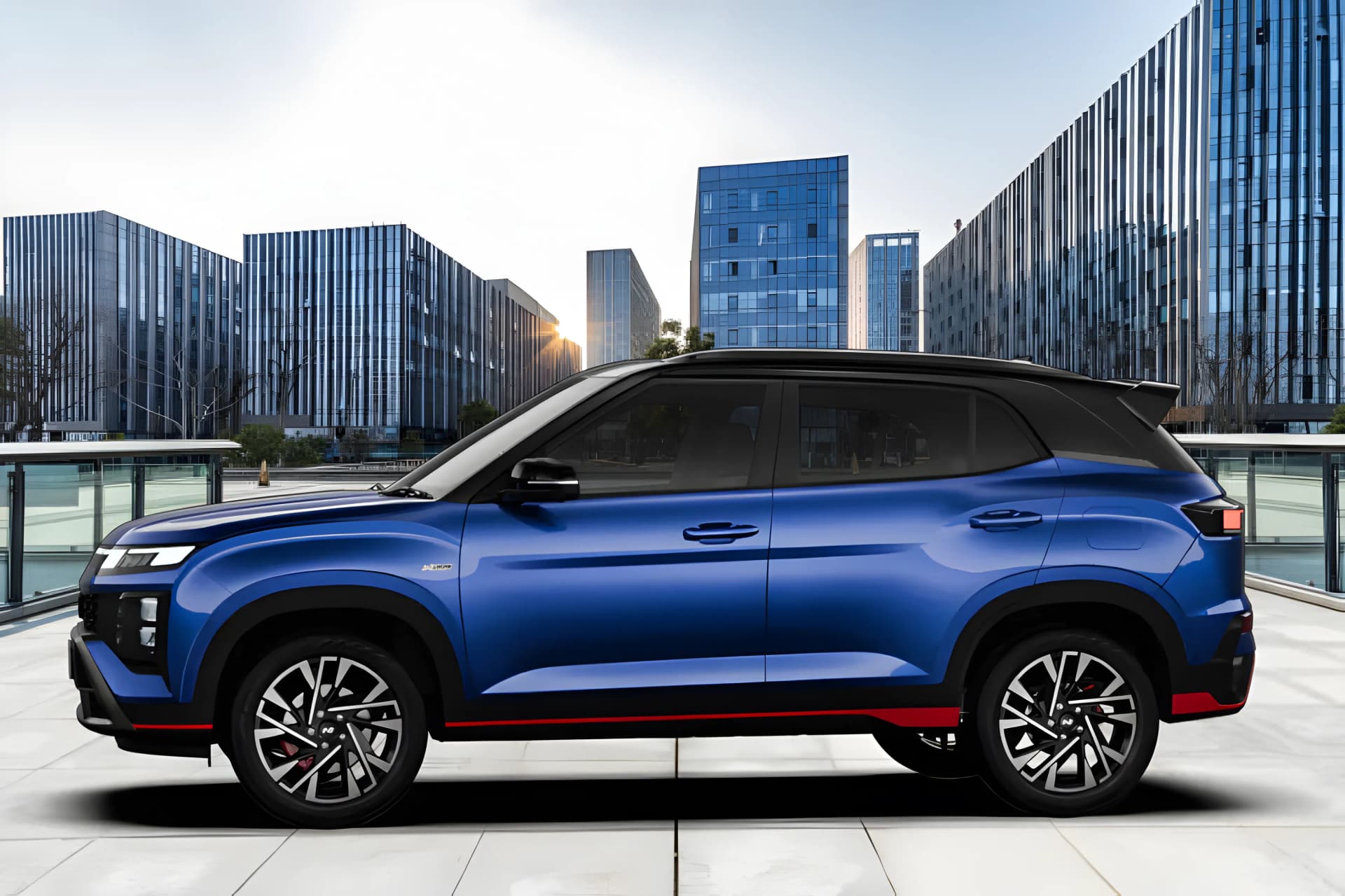 Hyundai Creta N Line Left Side View