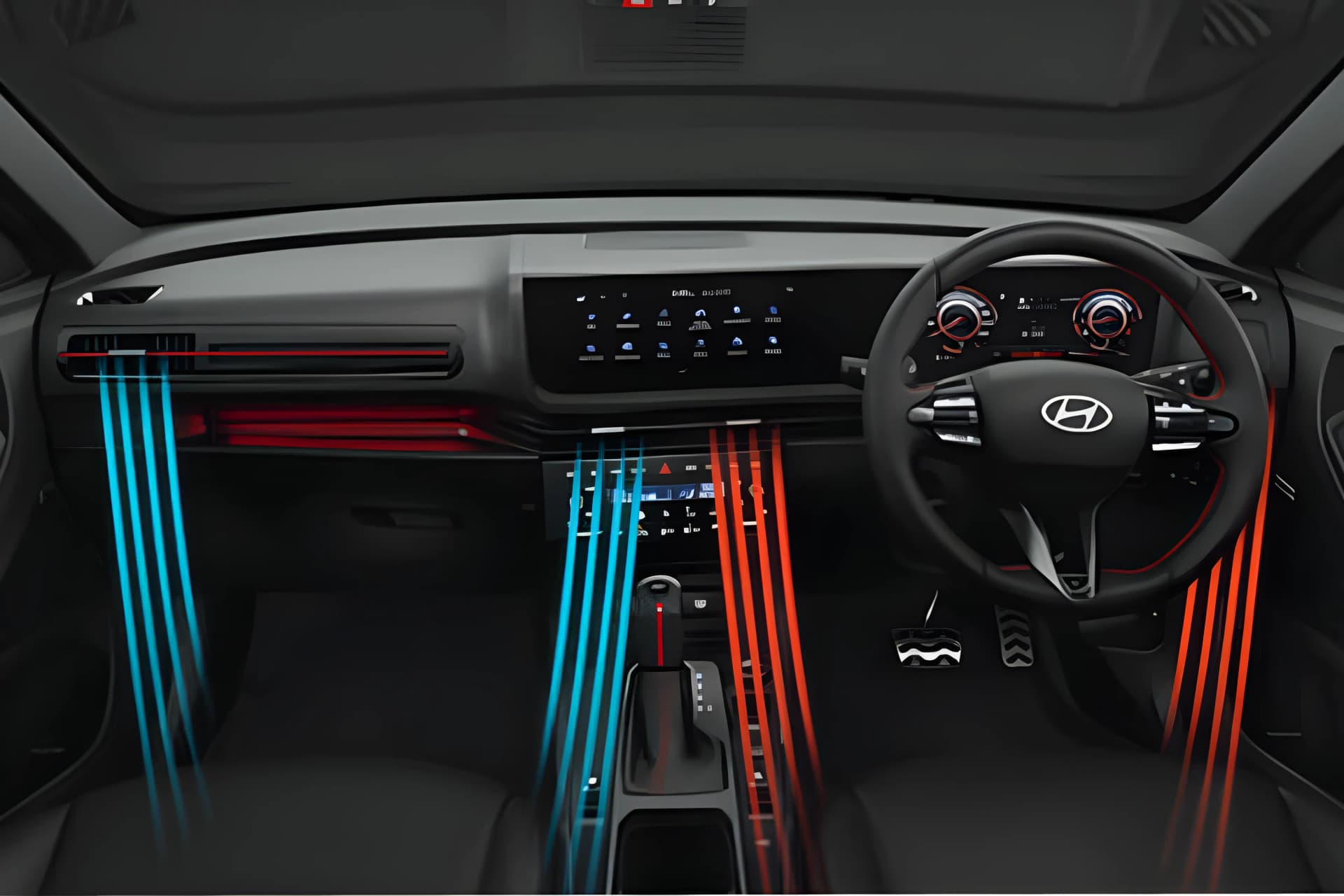 Hyundai Creta N Line Air Conditioning Vents View