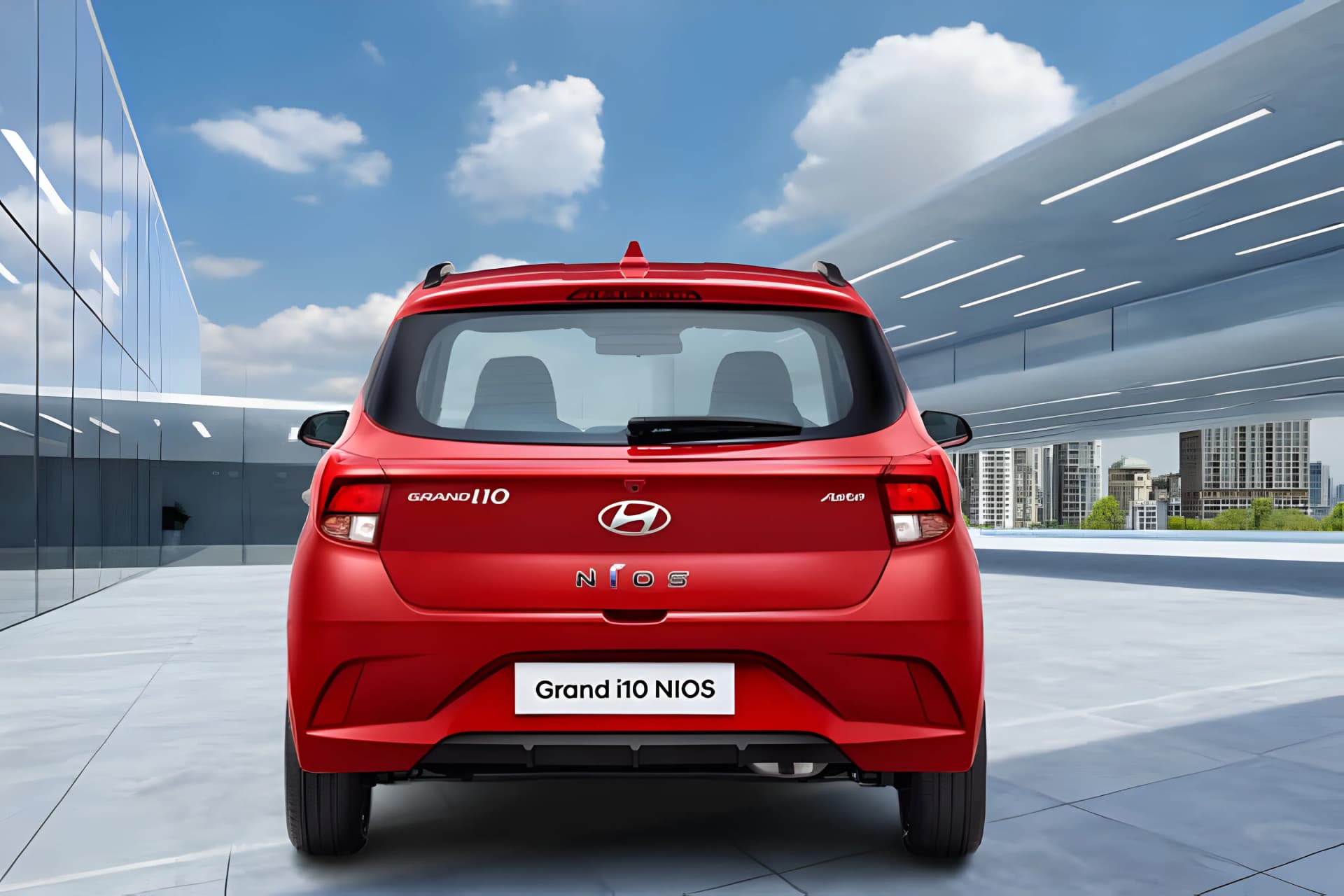Hyundai Grand i10 Nios Rear View