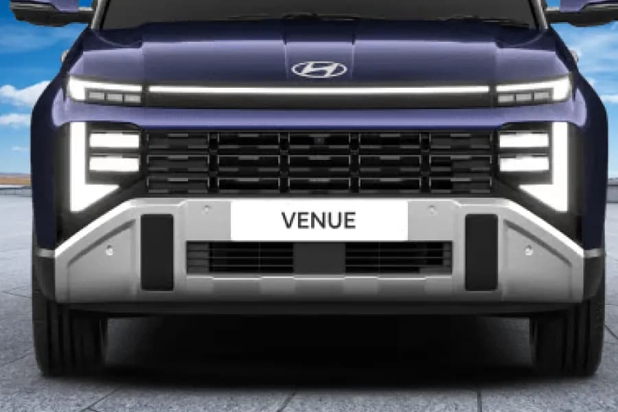 Hyundai Venue Grille View