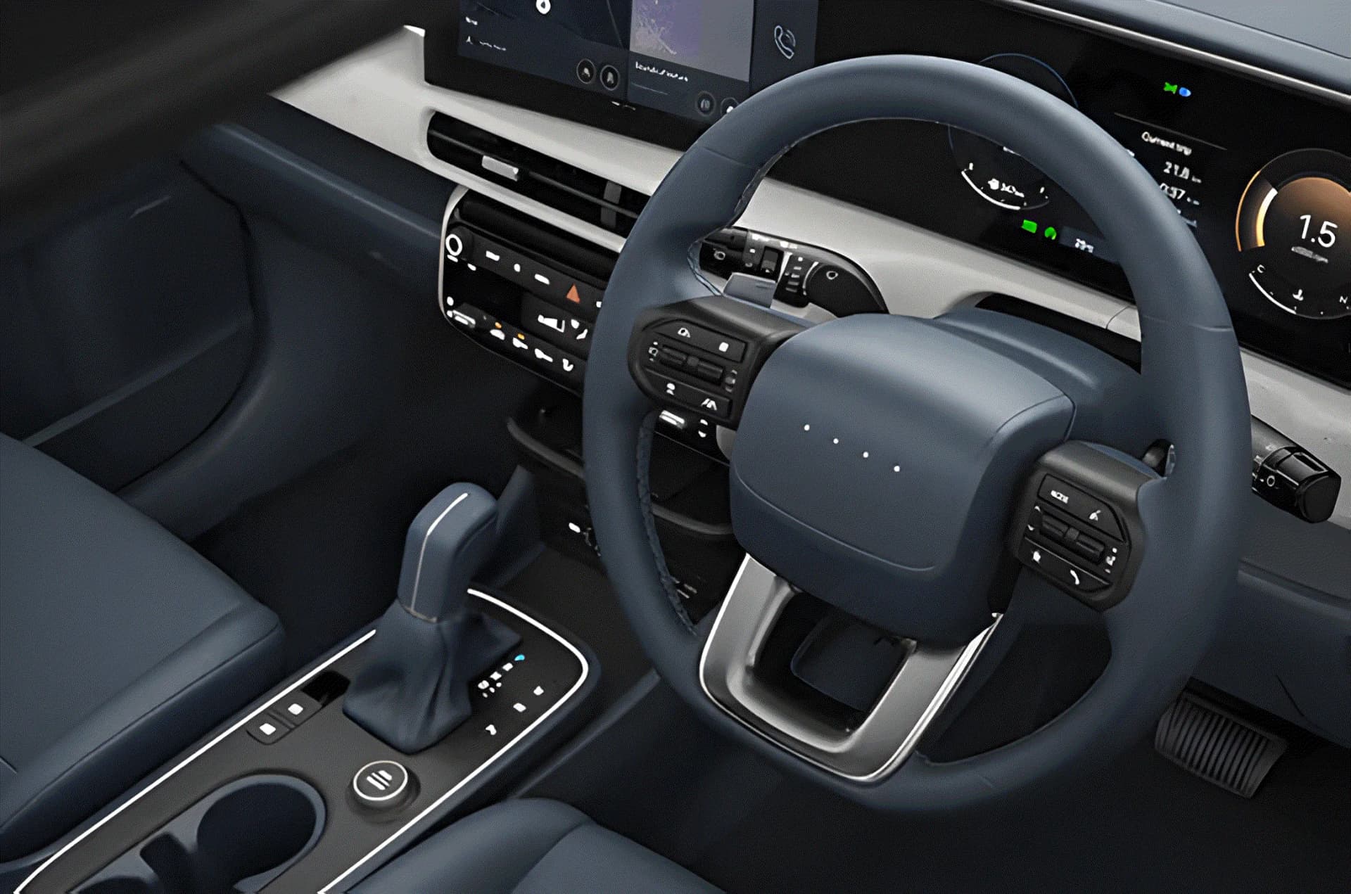 Hyundai Venue Steering Wheel View