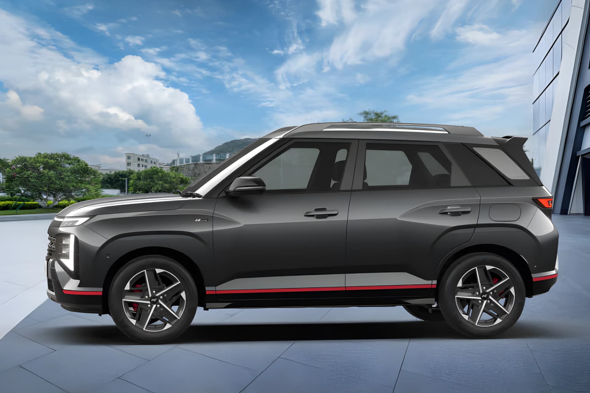 Hyundai Venue N Line Right Side View