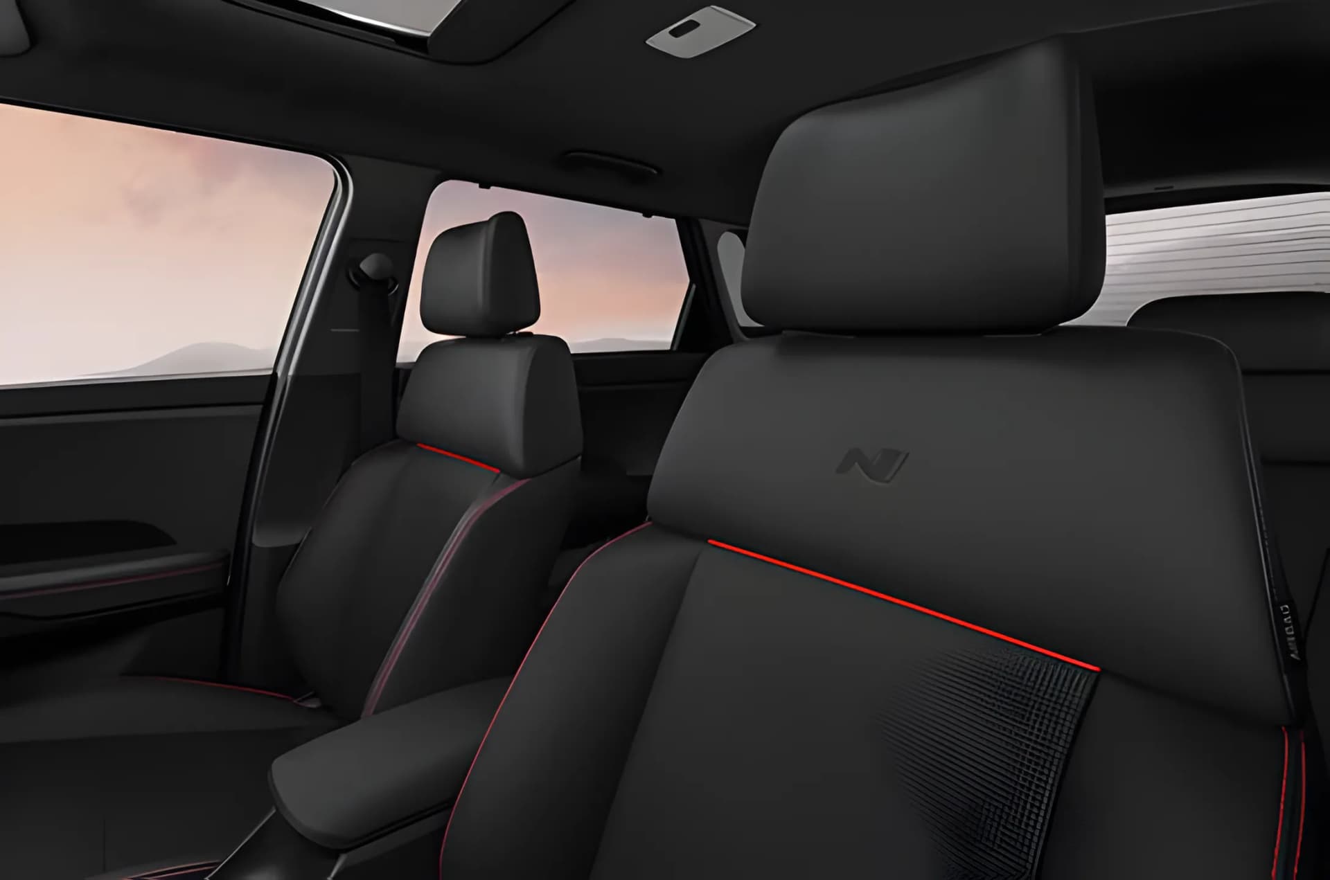 Hyundai Venue N Line Leather Seat View