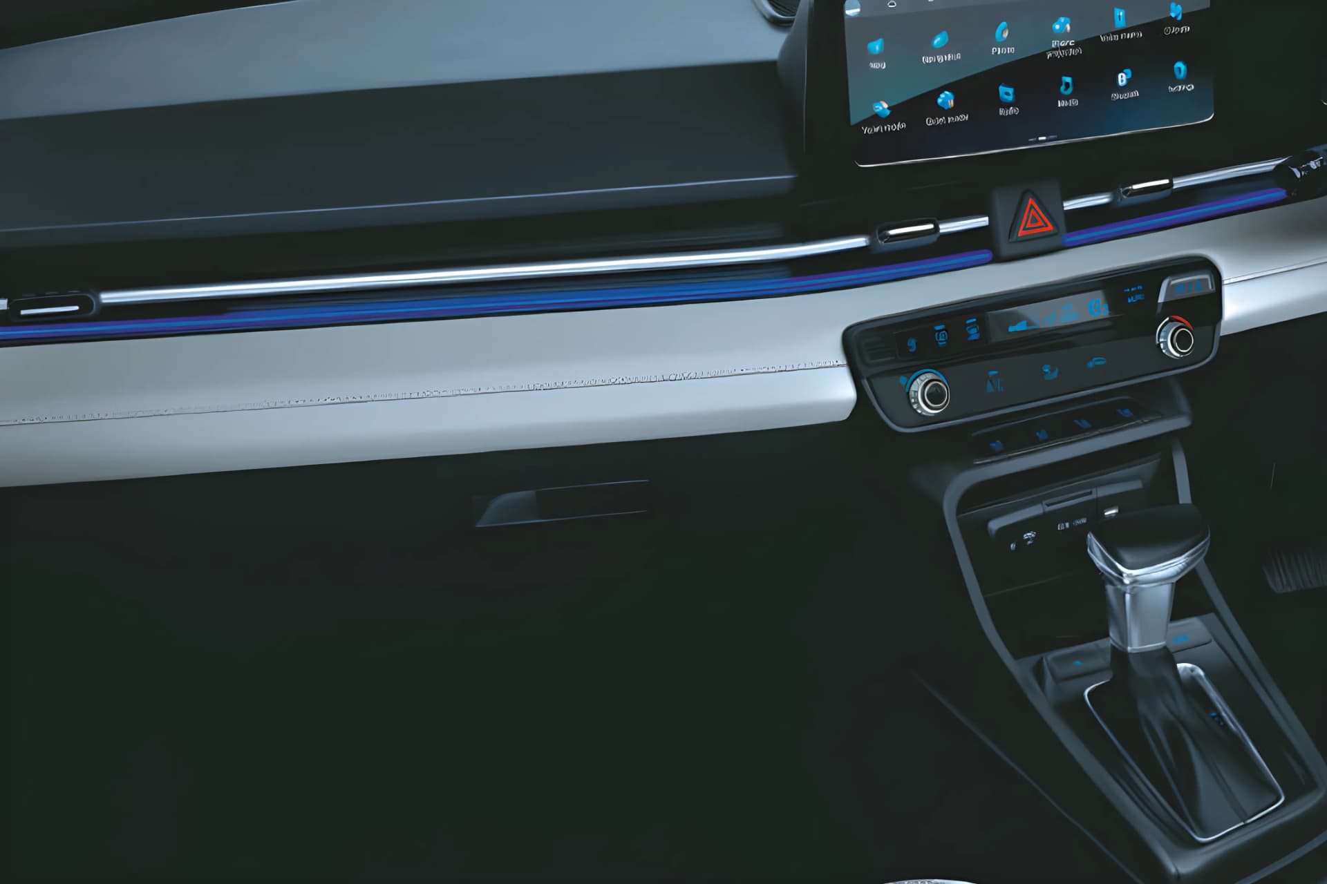 Hyundai Verna Dashboard & Center Console View